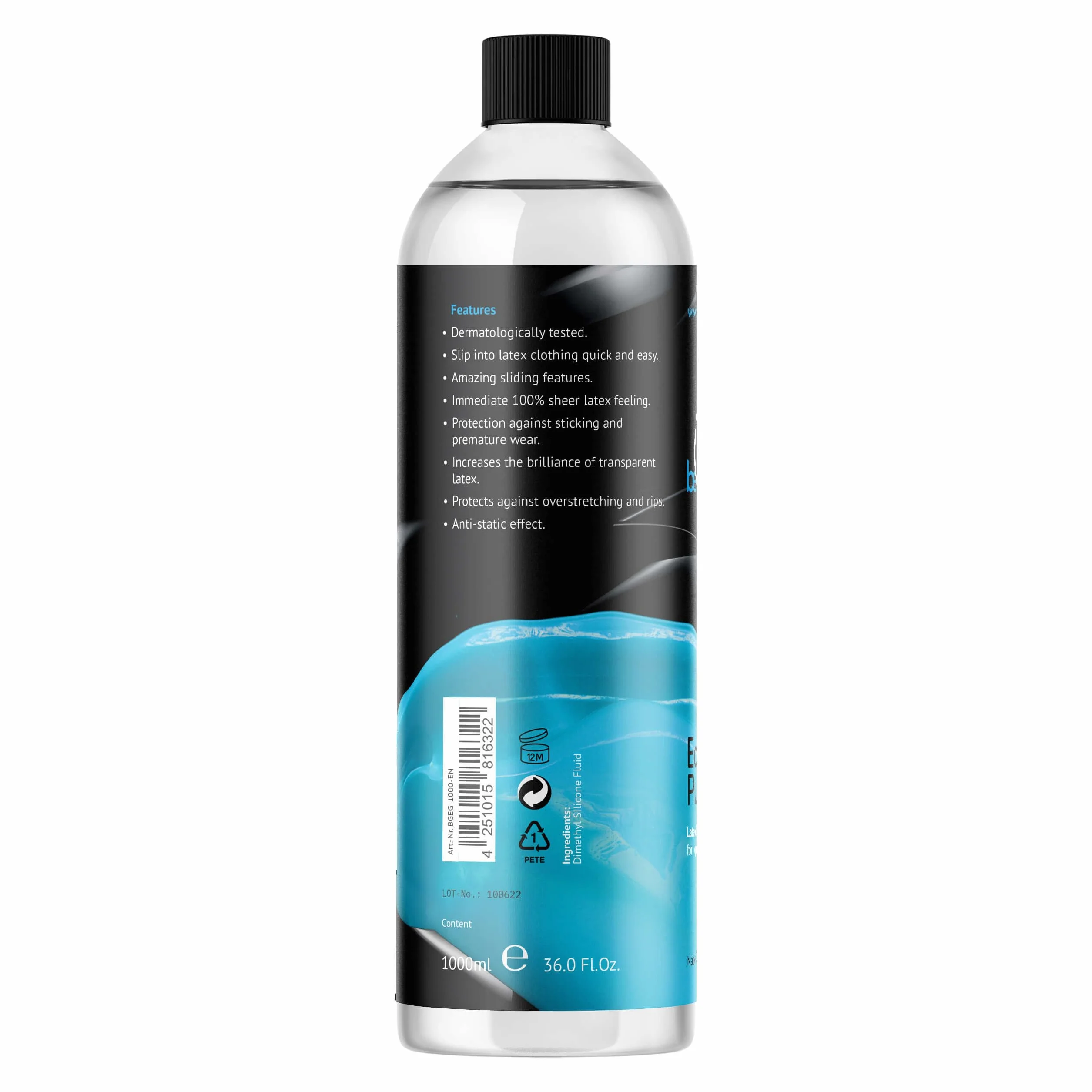 Kit per la cura del lattice Perfect Shine Latex Polish Easy Glide