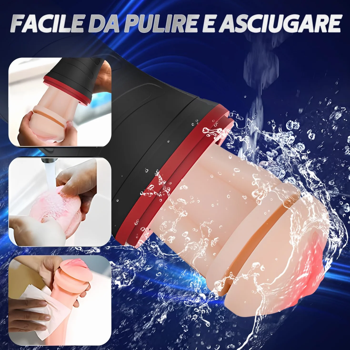 Masturvatore Per Uomo Realistico con Aspirazione Sex Toys Masturbtore Per Pene Sexytoysys Coppia Masturbatore Masturbatori Uomo Per Uomini Masturbazione Maschile Sexyshop Per Lui e Lei