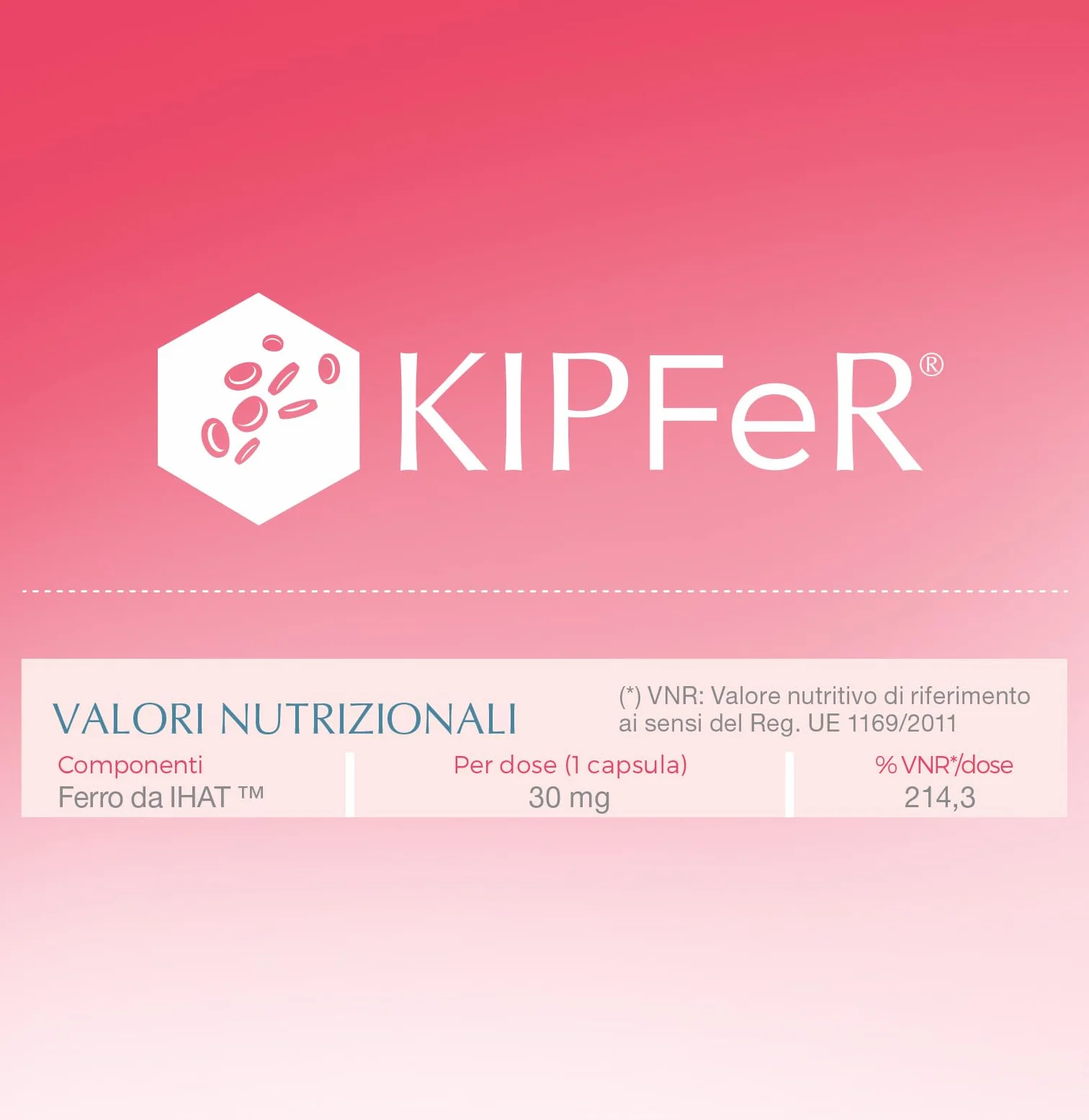 KOLINPHARMA® KIPFeR® 30 Capsule – L’integratore alimentare per tutti i casi di aumentato fabbisogno di Ferro