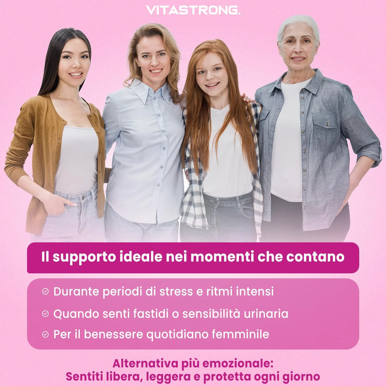VitaCyst, D Mannosio Puro con NAC N-Acetil-Cisteina, Estratti di Mirtillo Rosso (Cranberry) e Uva Ursina Vegan Integratore Alimentare Vie Urinarie Donna, 60 Compresse Senza Glutine, Lattosio, OGM