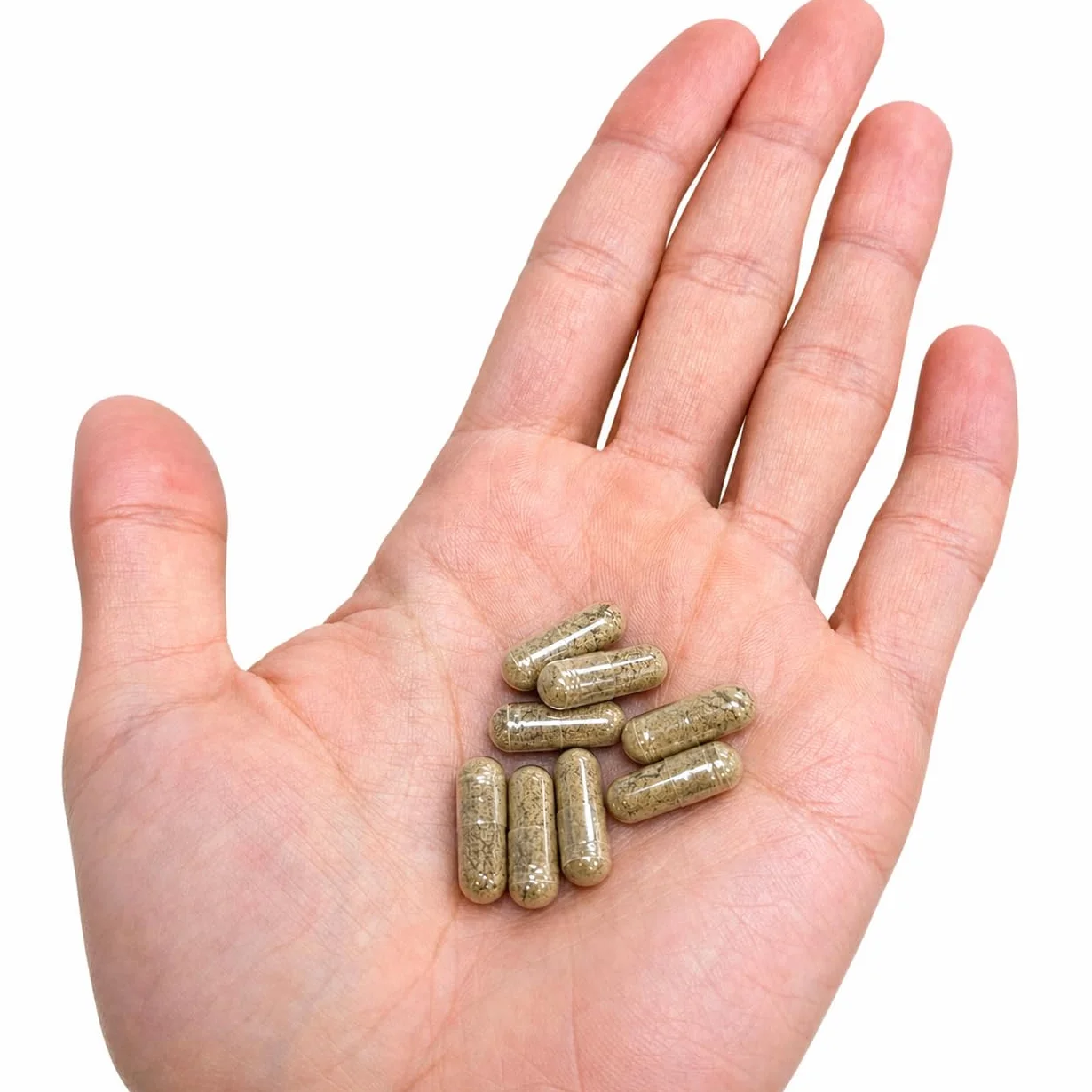 Ginseng Rosso Coreano Panax Integratore 1100% Polvere Radice Intera 60 Capsule Resistenza Benessere Immunità Senza Caffeina