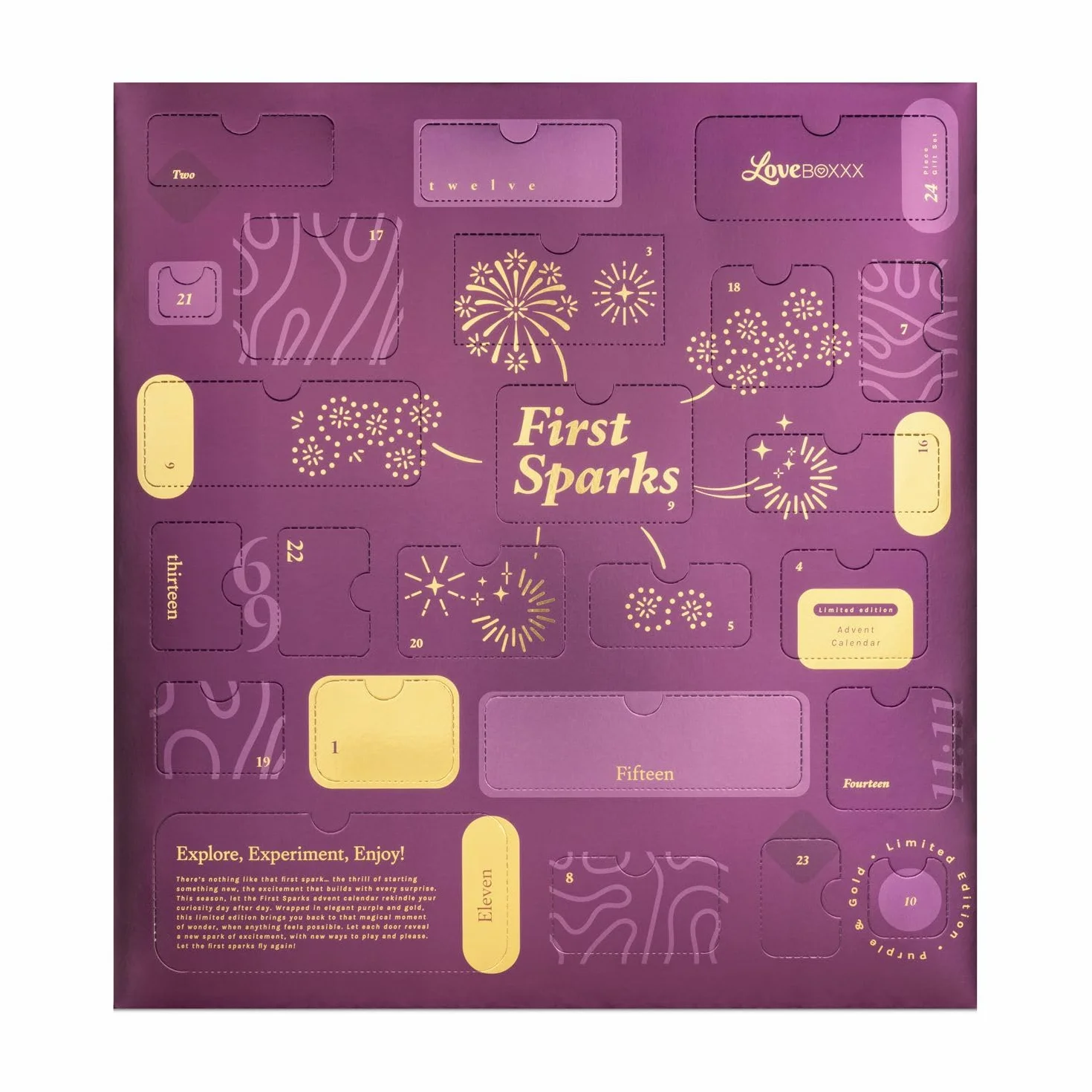 Calendario dell’Avvento First Sparks Loveboxxx