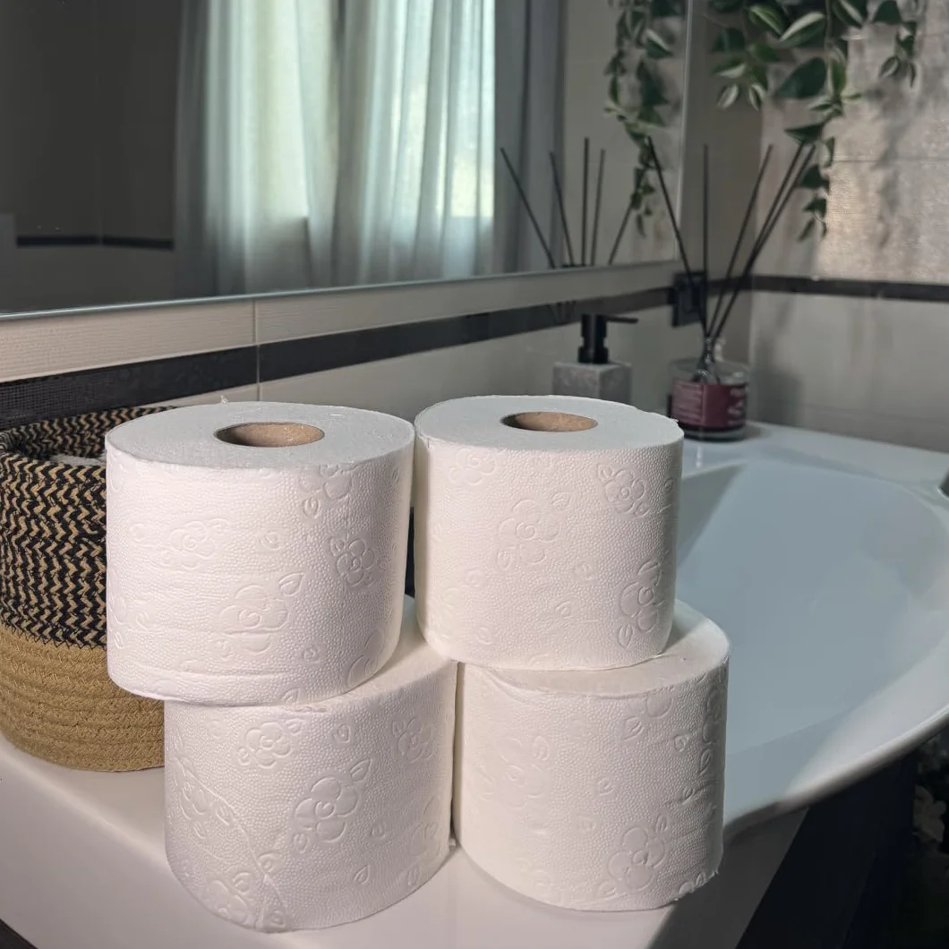 80 Rotoli Carta Igienica 100% Pura Cellulosa 2 Veli Morbida Resistente