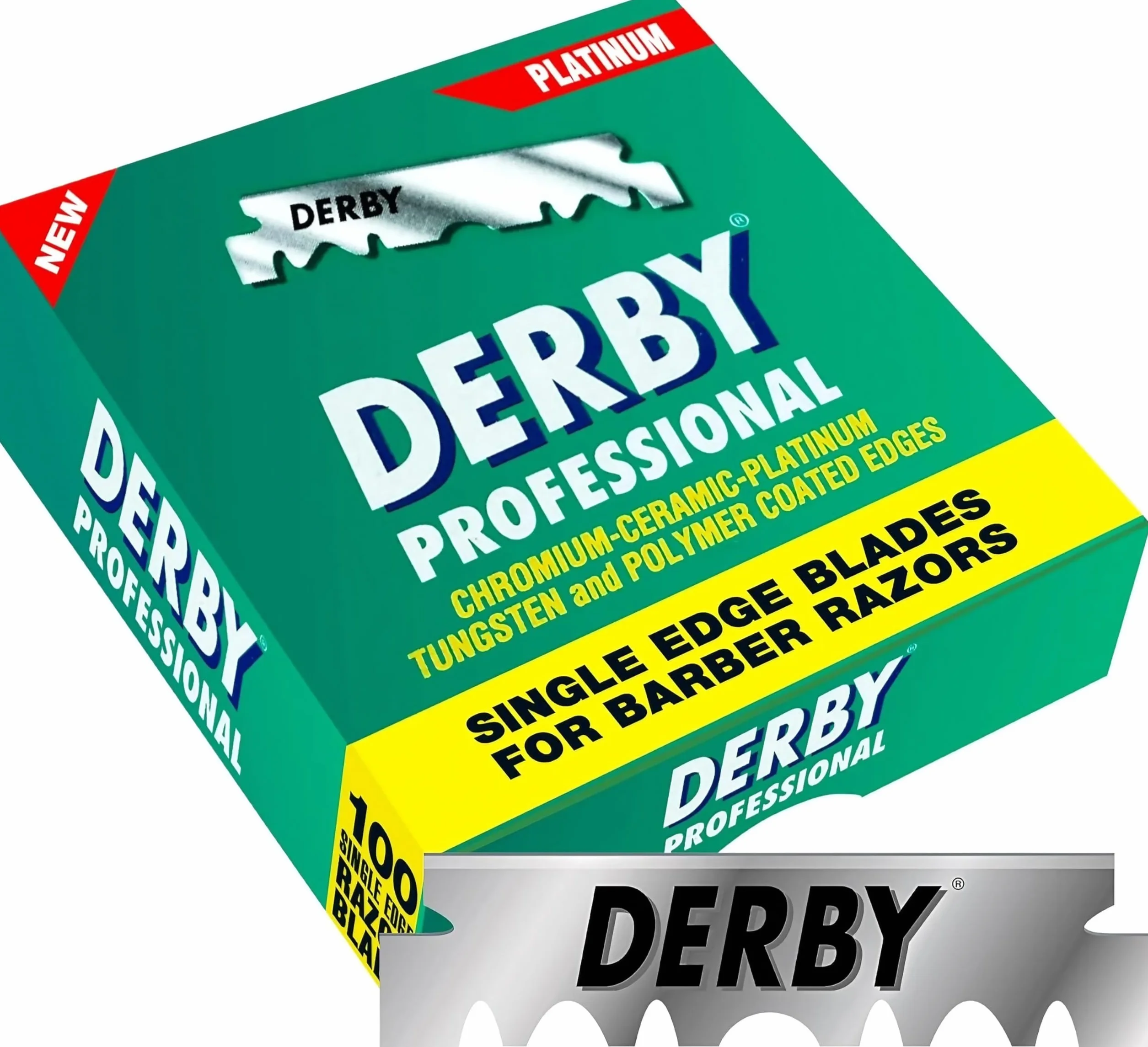 Derby Lamette da Barba Professional - 100 Unità