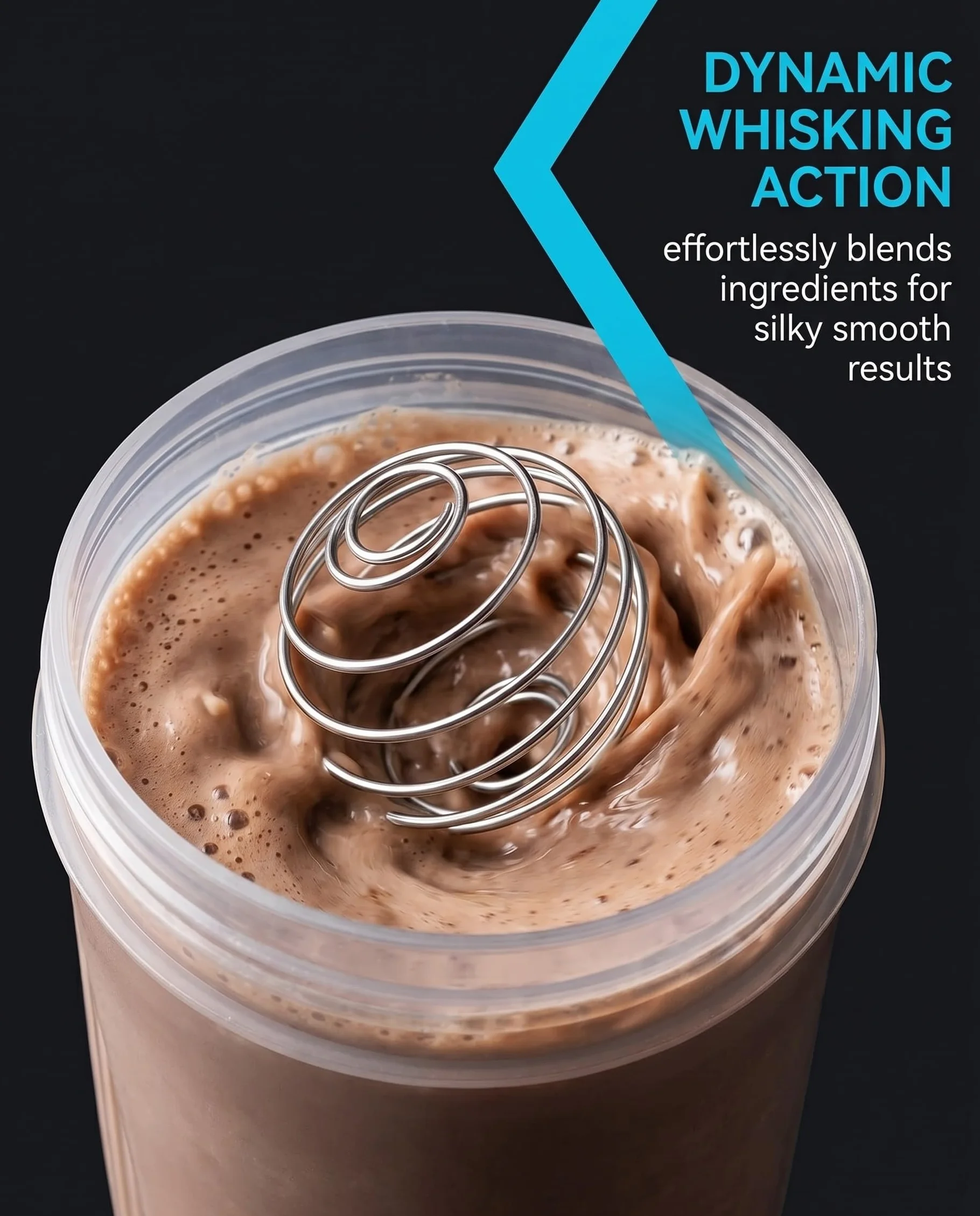 Sfera Shaker Proteine 4 Pezzi Acciaio Inossidabile per Shakes Senza Grumi. Miscelazione Perfetta Bevande Sportive, Ricambio Robusto per Borracce Fitness.