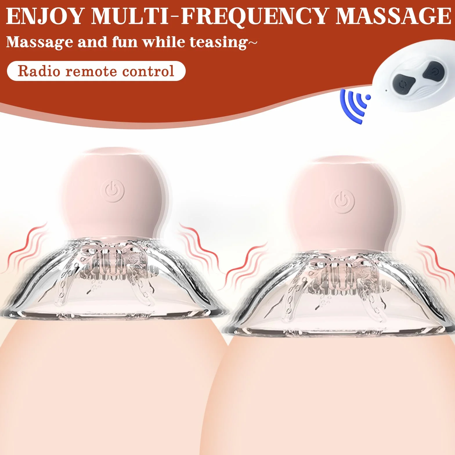 BDSMYOU Pompa per Capezzoli e Vagina 3 in 1 Sex Toys,Stimolatore per Clitoride,Succhia Clitoride e Capezzoli,Vibratoreper Donna Professionale con Telecomando,Sexytoysys Donna (A)