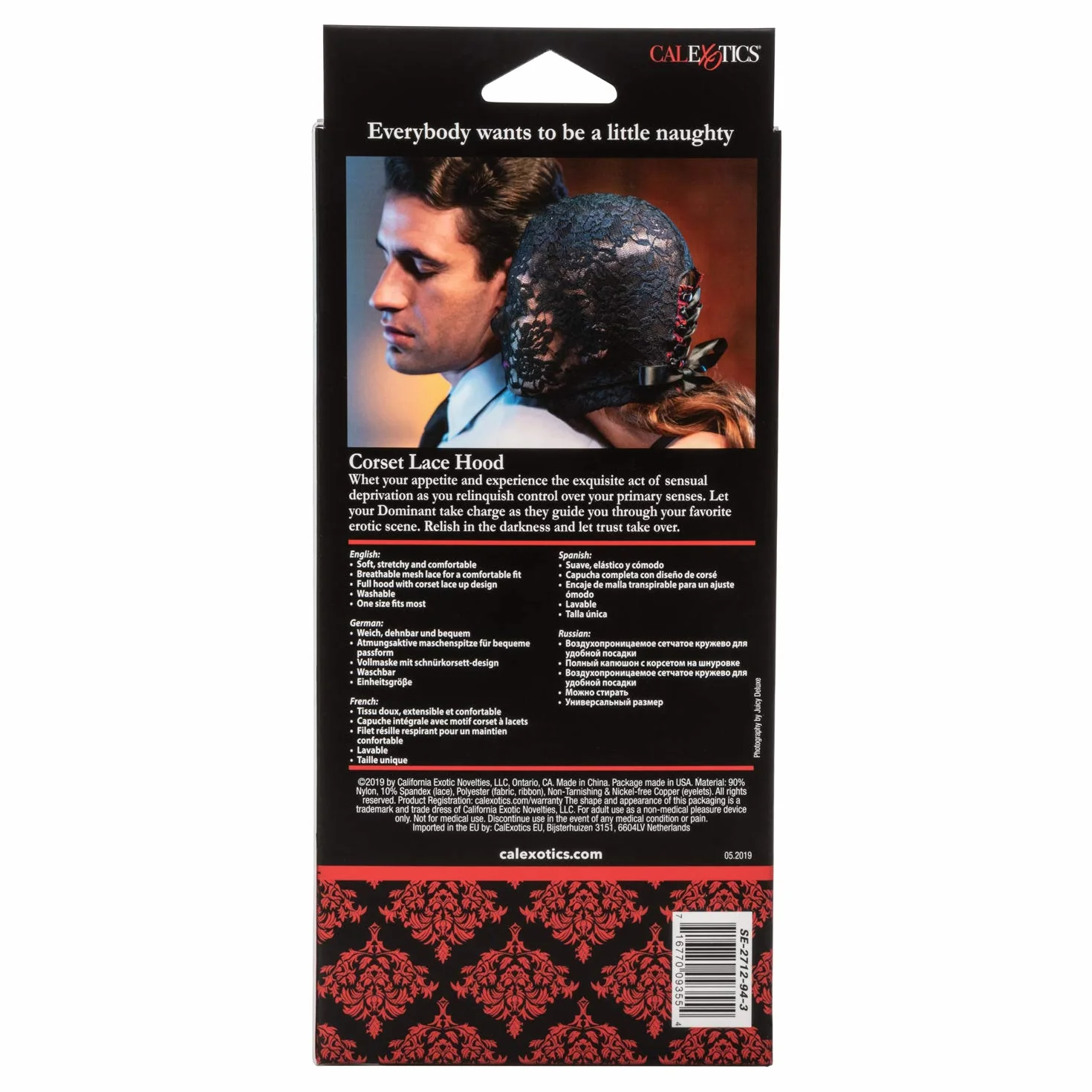 Calexotics Corset Lace Hood 138035