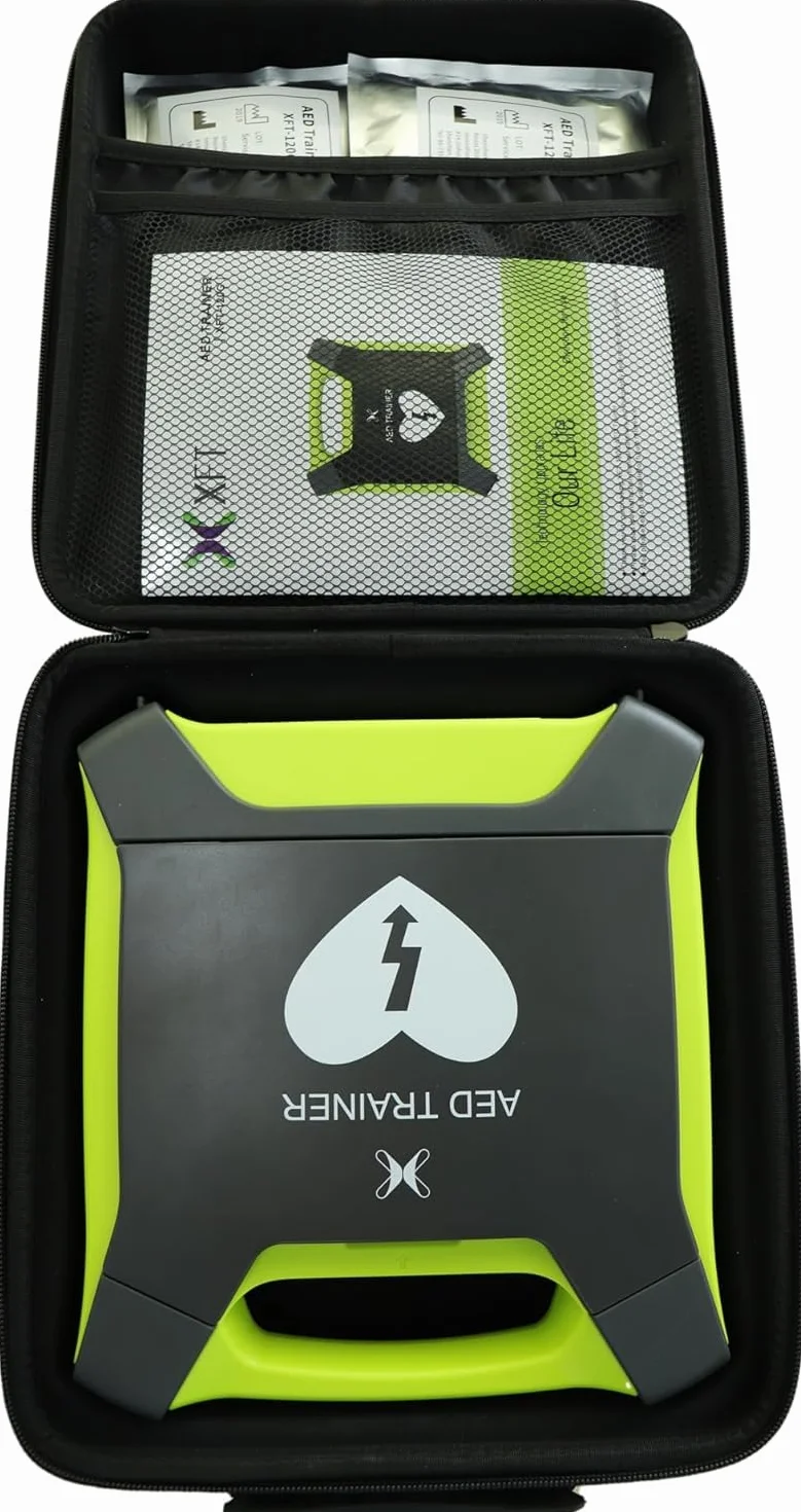 DEA Defibrillatore Simulatore con schermo CPR XFT 120G 10 scenari allenamento istruzioni vocali telecomando