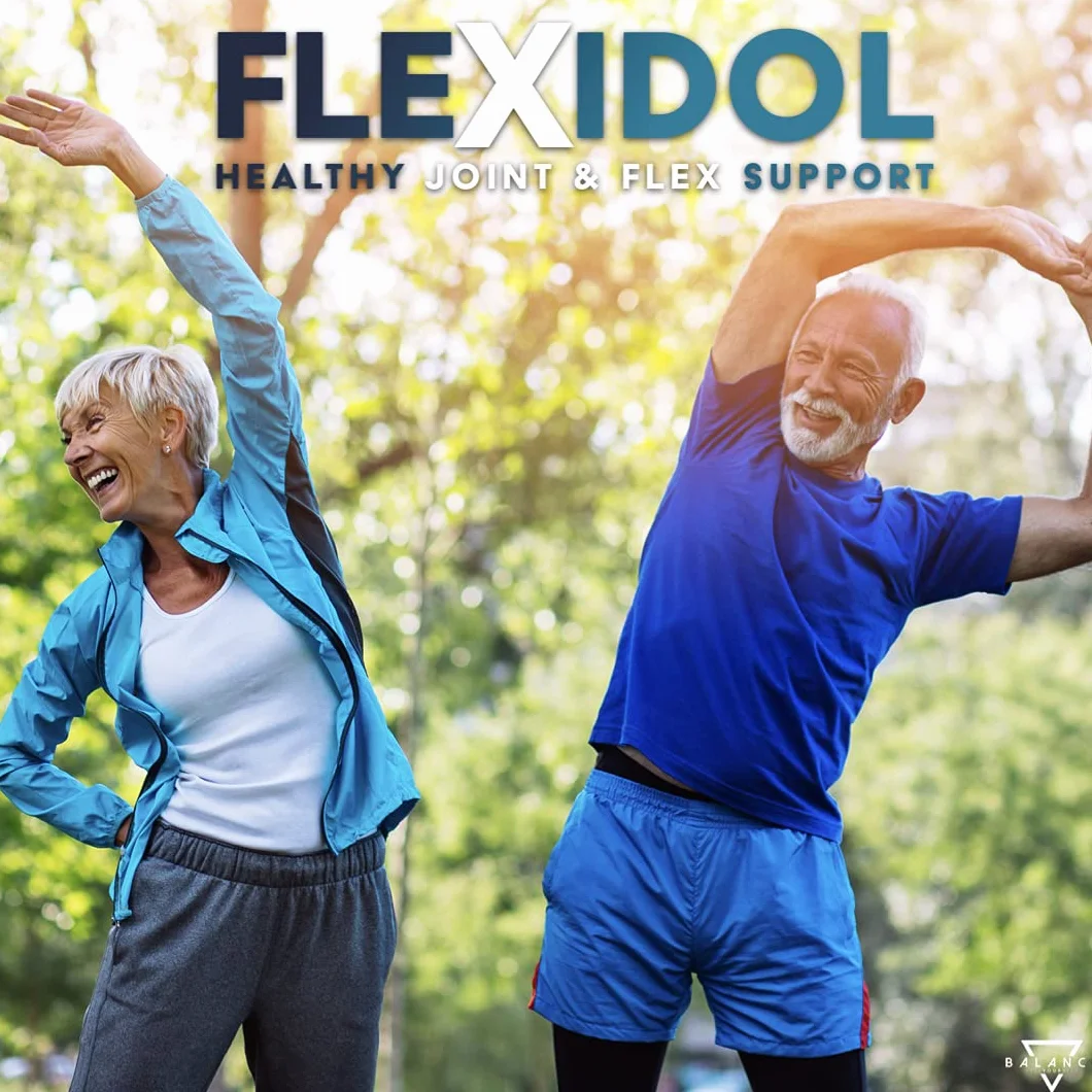 FLEXIDOL® | Glucosamina Condroitina | Integratore per dolori articolari e muscolari con MSM, Artiglio del Diavolo, Boswellia Serrata, Curcuma, Aloe, Manganese, Vitamina D3 | 48 cpr