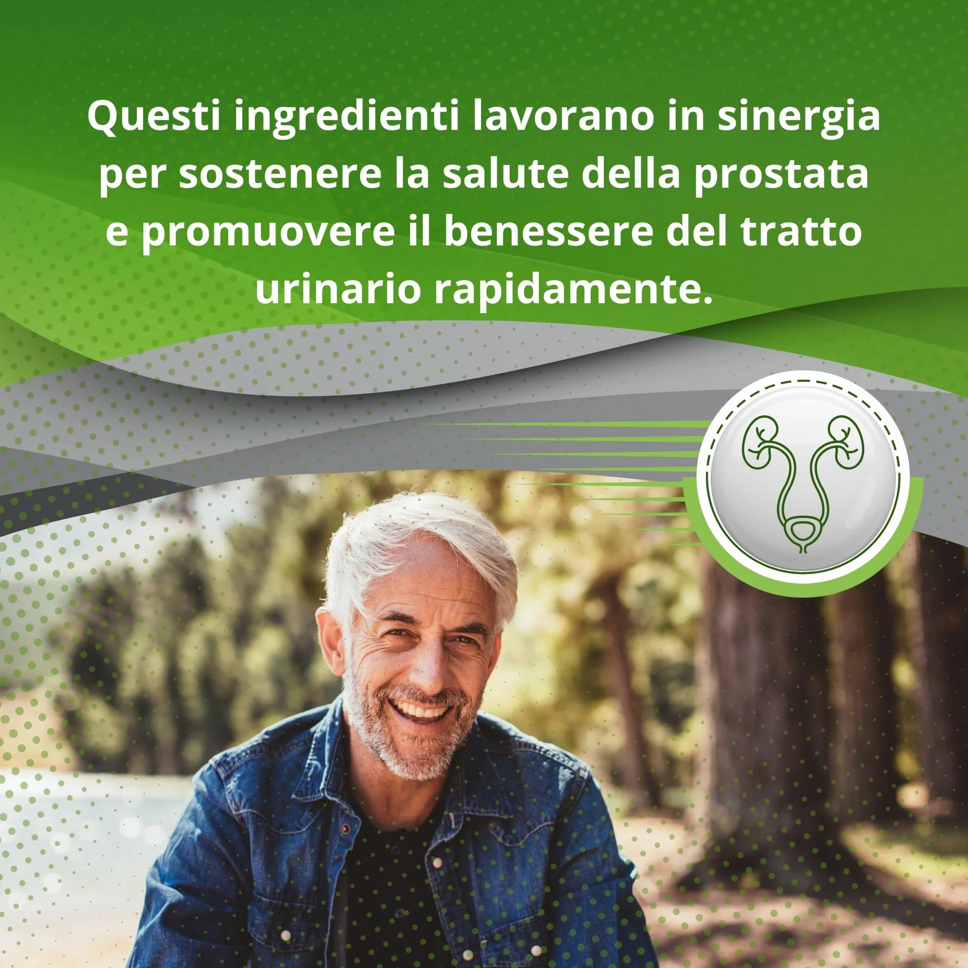 Serenoa Repens 660mg Saw Palmetto Integratore Prostata Uomo con Estratto di Epilobio, Ortica e Pygeum
