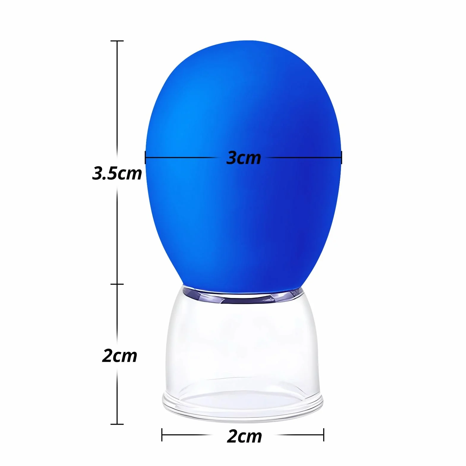 SXOVO Succhiatore di capezzoli in silicone 2 pezzi Pompa per il seno Stimolazione del clitoride Masturbazione Extra Forte Succhiatore di capezzoli Giocattolo sessuale per donne e coppie