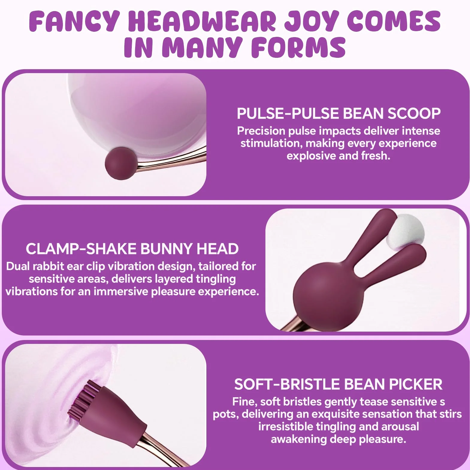 Vibratoreper Donna Professionale Succhia Clitoride 7 Modalità Sexytoysys Coppia Sex toys Vibratoreper Donna Wireless,Massaggiatore Vibrante 4 in 1