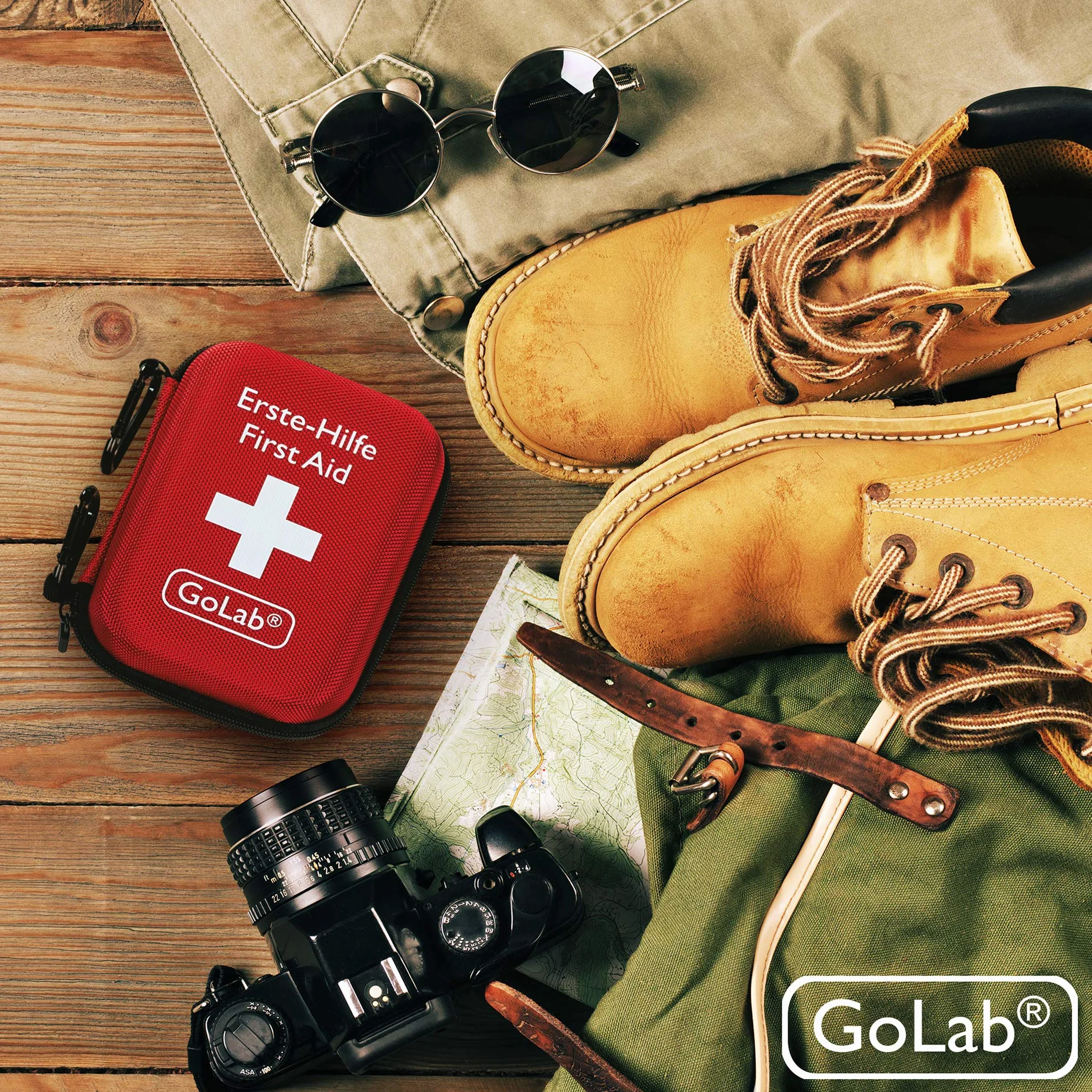 GoLab Kit di pronto soccorso per outdoor sport viaggi
