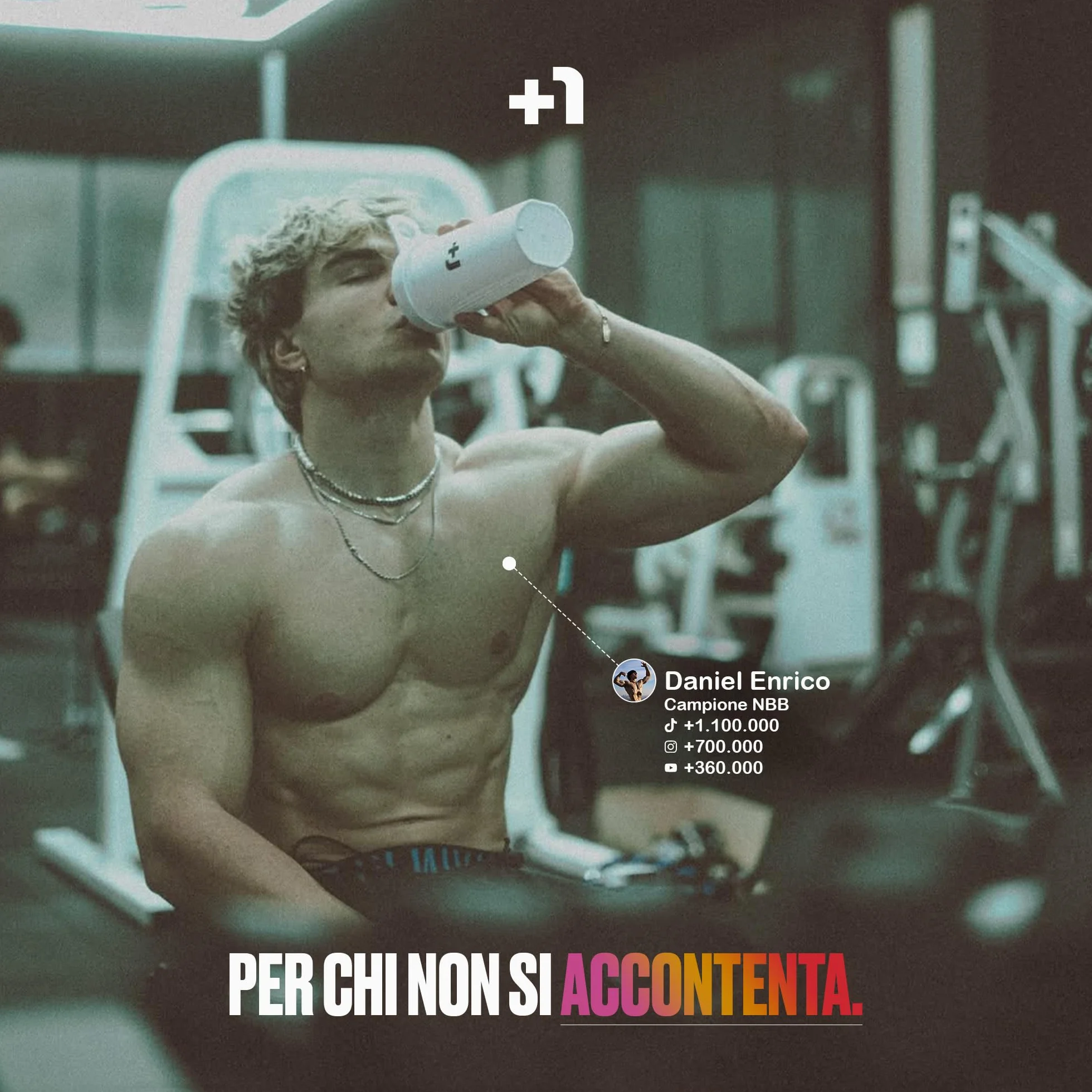+1® Creatina Monoidrato in Polvere Premium - Crescita Muscolare, Forza e Resistenza - Riduce Fatica - Recupero Muscolare - 200 Mesh Pura al 99,5% - 300 g, 100 Porzioni - Neutro