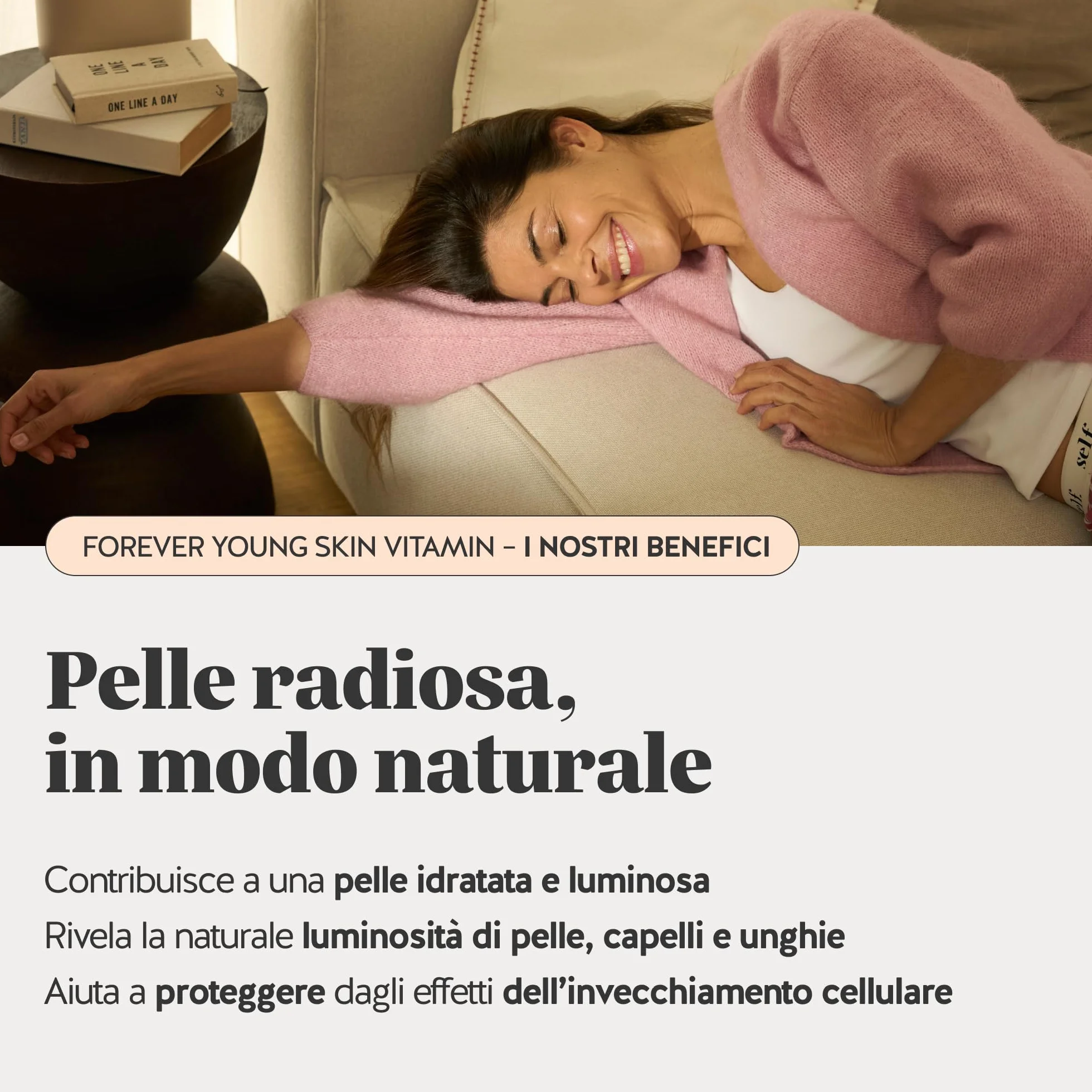Bears with Benefits Forever Young Skin Collagene Vitaminico Acido Ialuronico Gommose Anti-Age 30 pezzi