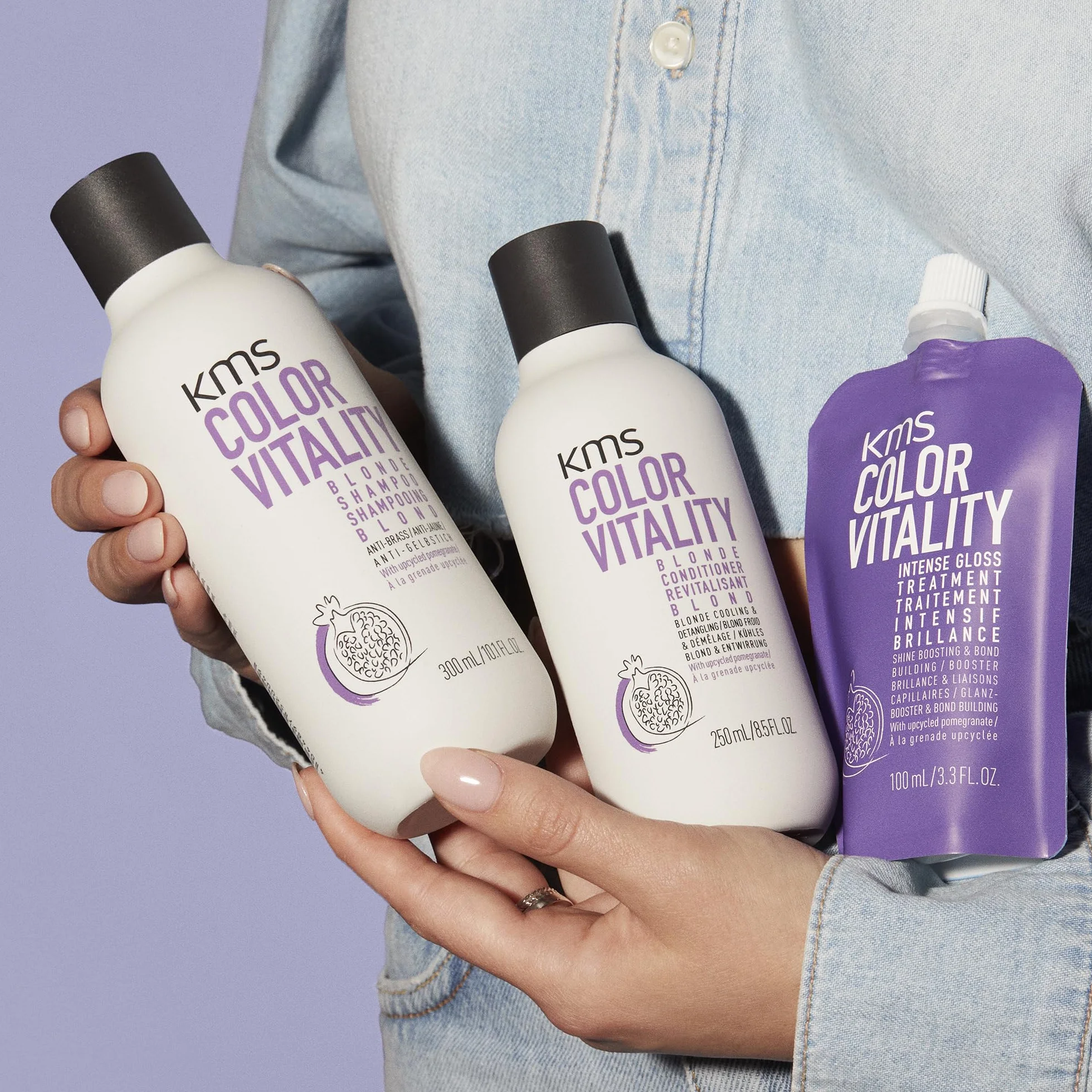 KMS ColorVitality Blonde Shampoo 300ml Antigiallo
