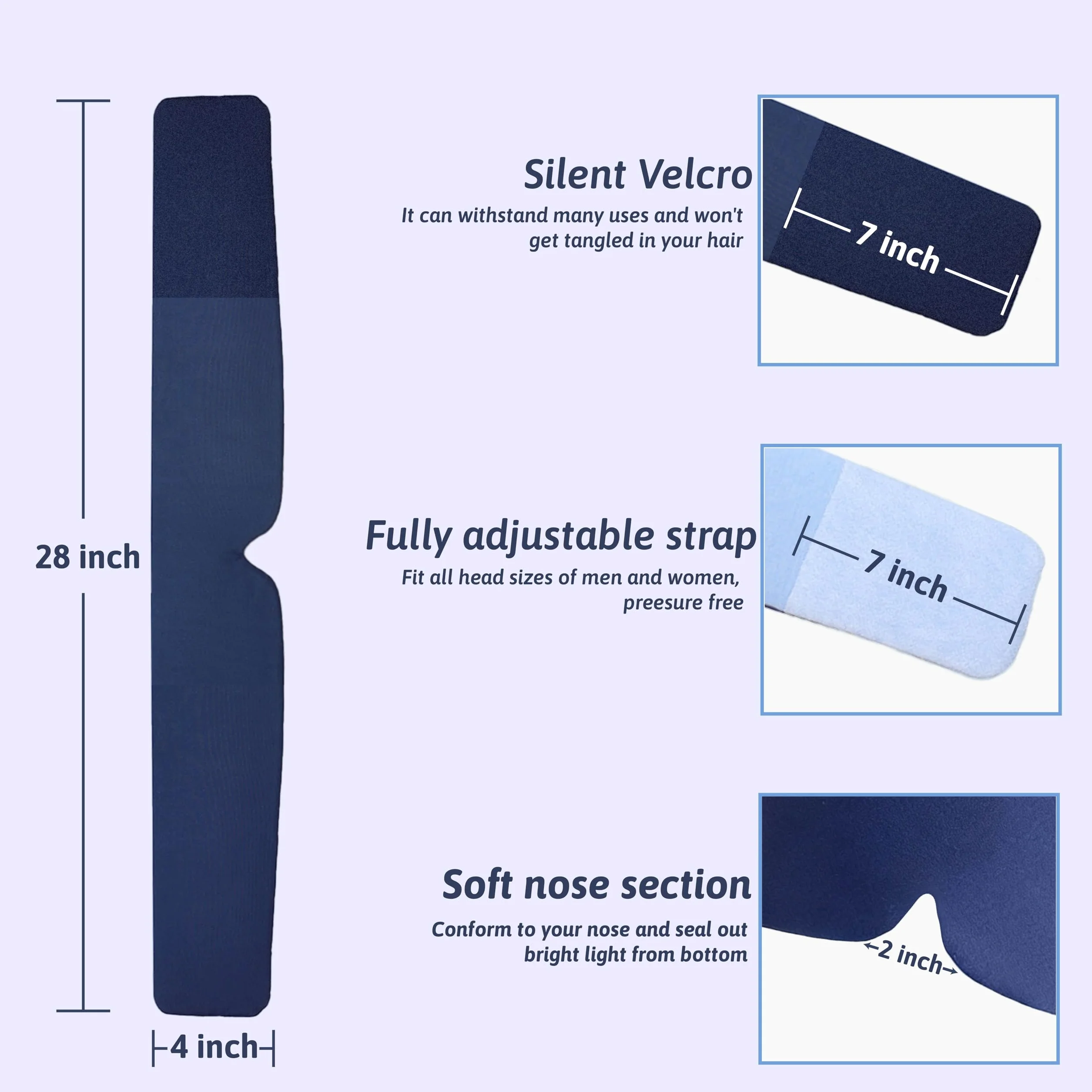 mascherina per dormire Comoda mascherina per occhi oscurante maschera occhi per gli delicata sulla pelle Accessori da viaggio Due lati due sentimenti (Versione base verde chiaro)