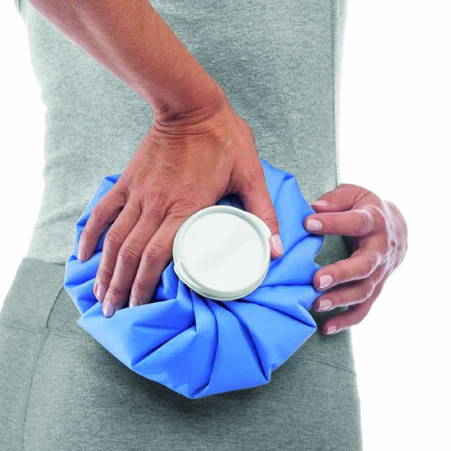 App Life Borsa Ghiaccio per Lesioni, Dispositivo Medico Classe I, Impacco Freddo Riutilizzabile, Terapia Caldo/Freddo, Blu