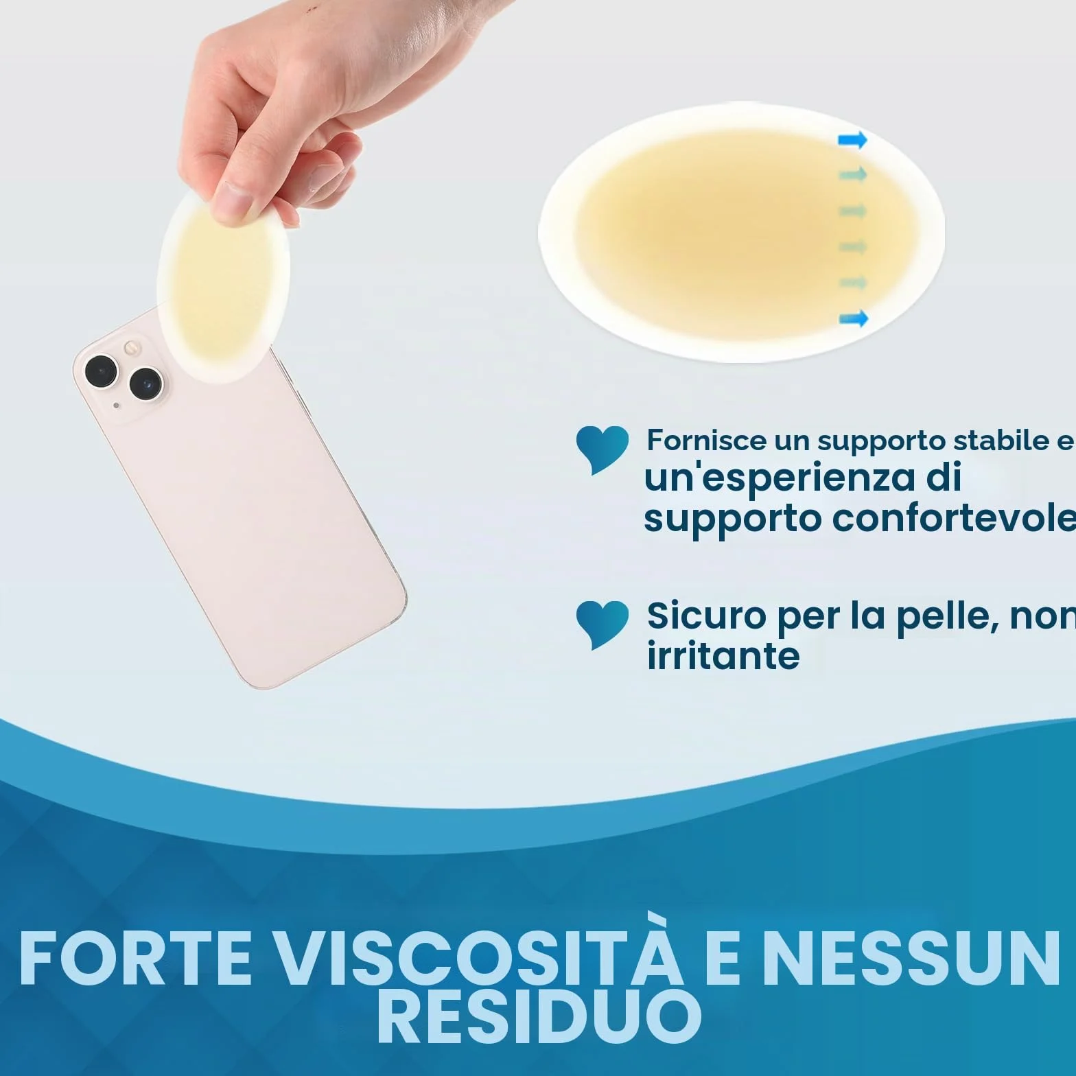 Bende idrocolloidali per vesciche piedi, 21 pezzi, adesive resistenti all'acqua per tallone e dita