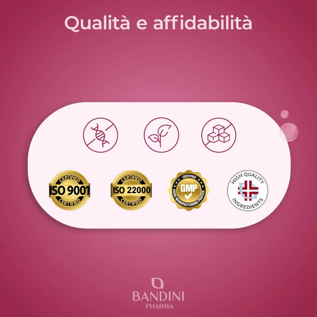 Bandini® Chetoni Esogeni di Lampone 1200mg - Integratore Vegano 180 Compresse