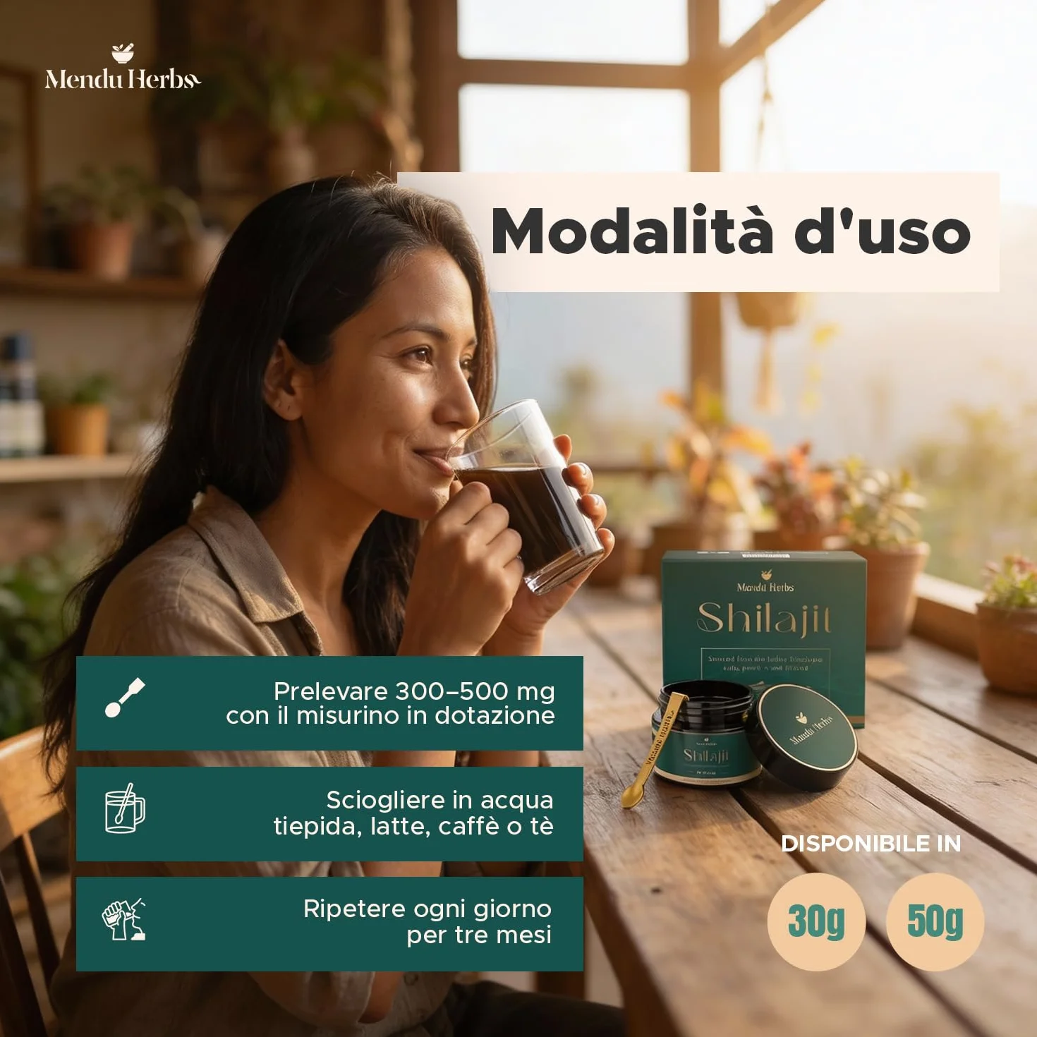 Himalayan Shilajit Resina Puro Originale 50 g | 100% Originale con Acido Fulvico e Acido Umico | Oltre 85 Minerali ed Oligoelementi | Vitalità ed Energia Naturale per Uomini