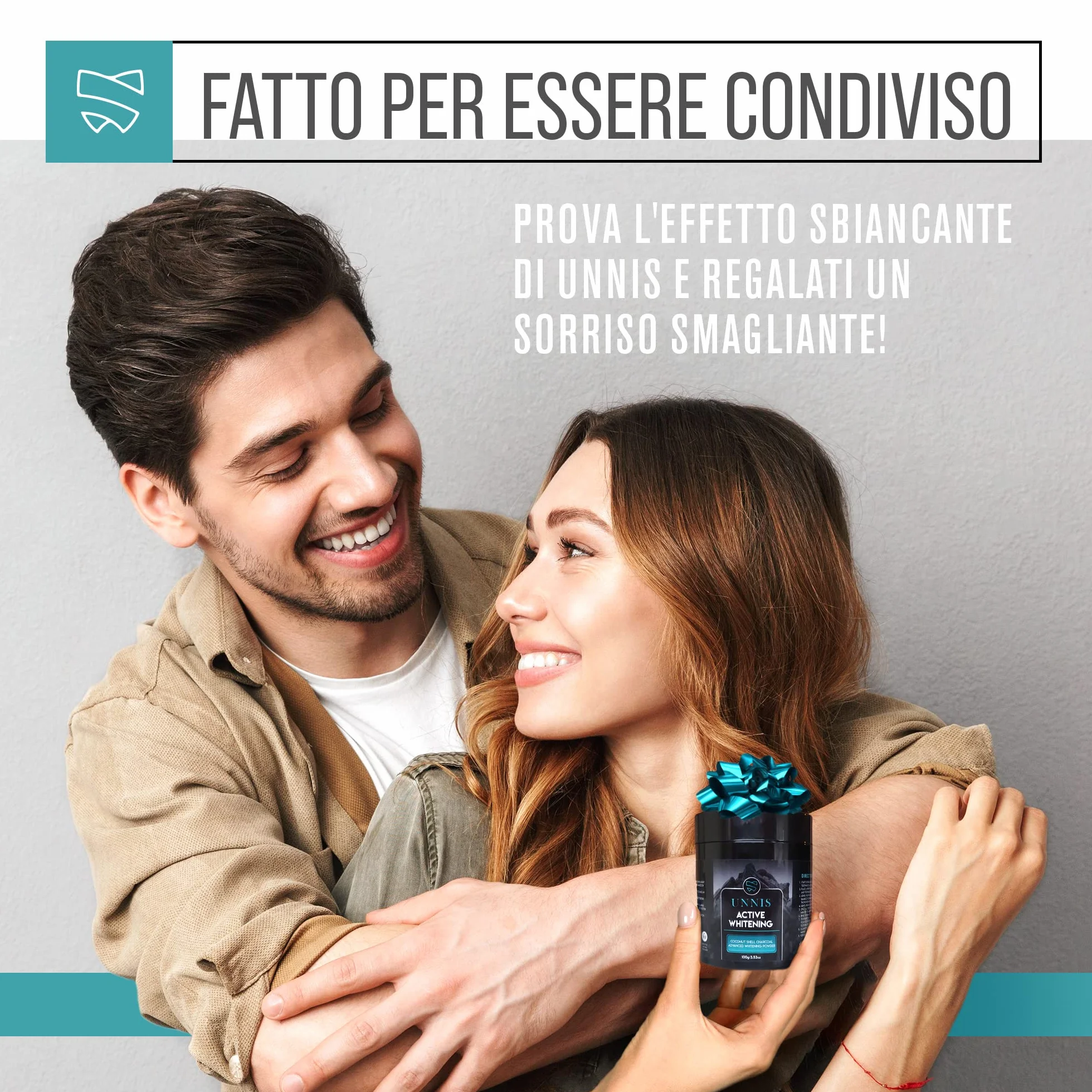 Carbone Attivo Dentifricio Sbiancante Denti Professionale Polvere Sbiancante