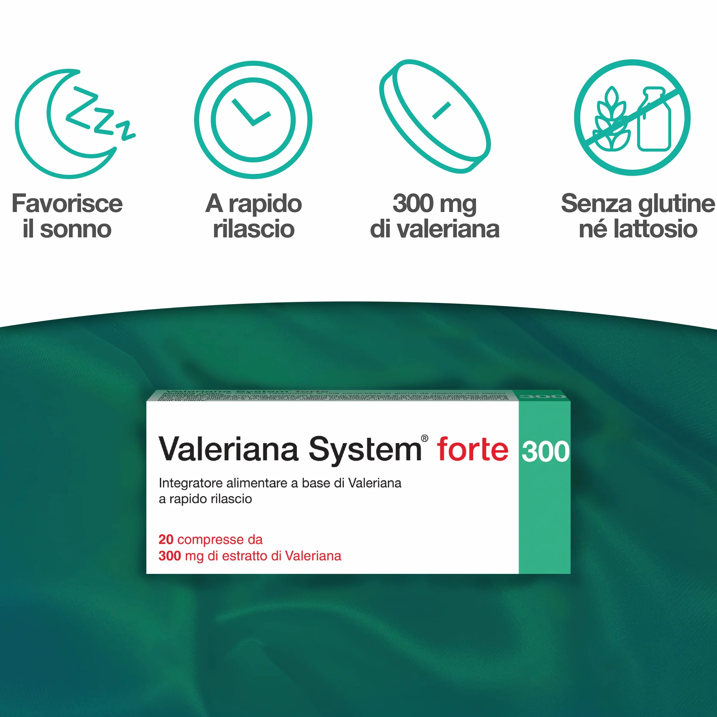 Valeriana System Forte Sanifarma 20 Comprese