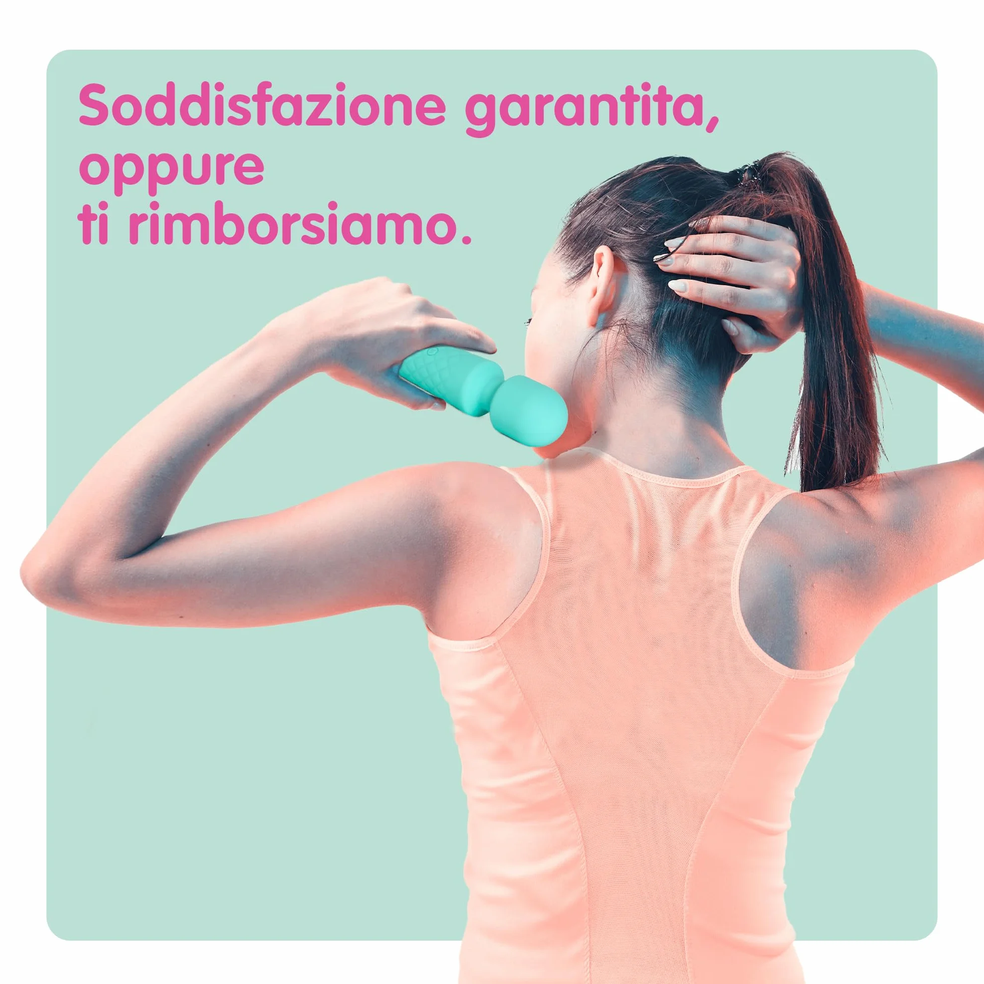 Vibratore Sessuale per Donna - Massaggiante Personale Con 8 Velocità e 20 Modalità - Stimolatore Punto G - Dildo vibrante, Vibratorepunto squirt, Giocattoli Sessuali - Oliver James (Verde)
