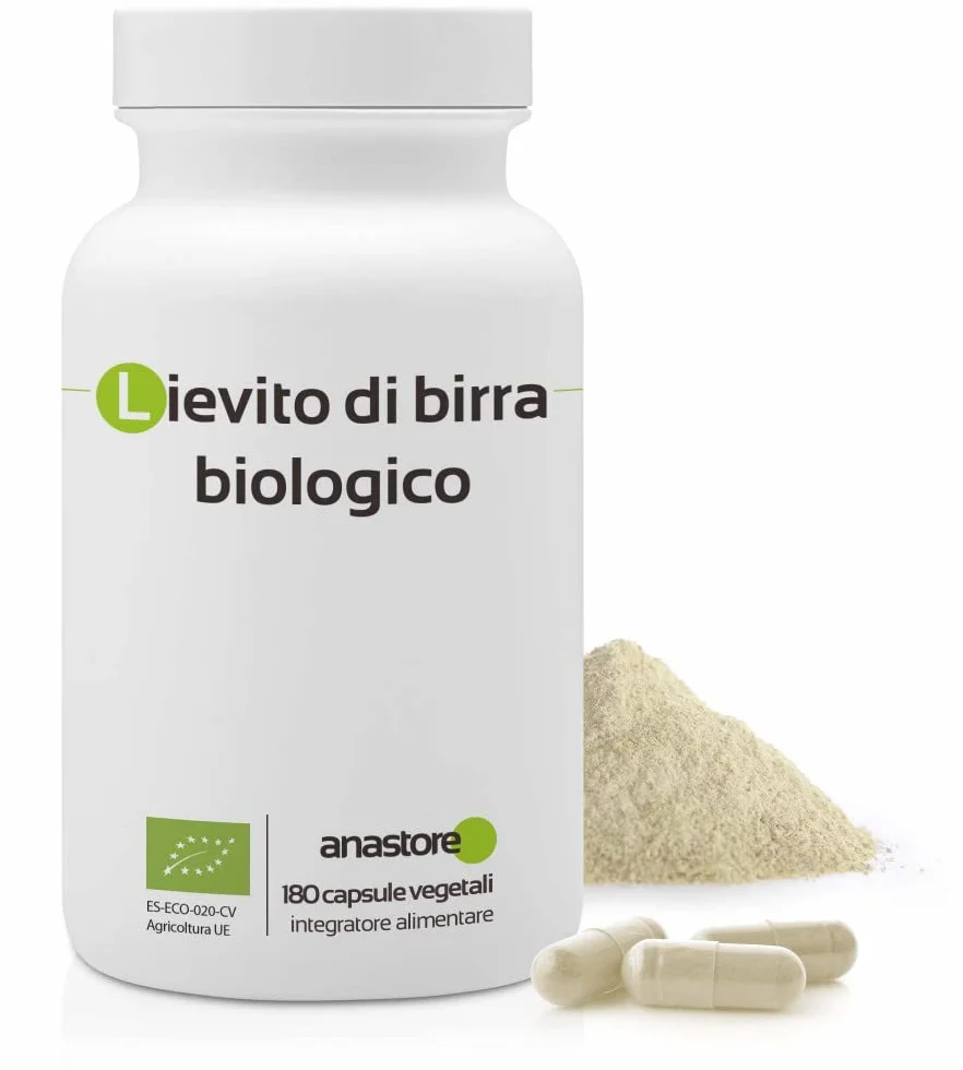 Lievito di Birra BIO 500mg 180 capsule vegetali Antietà