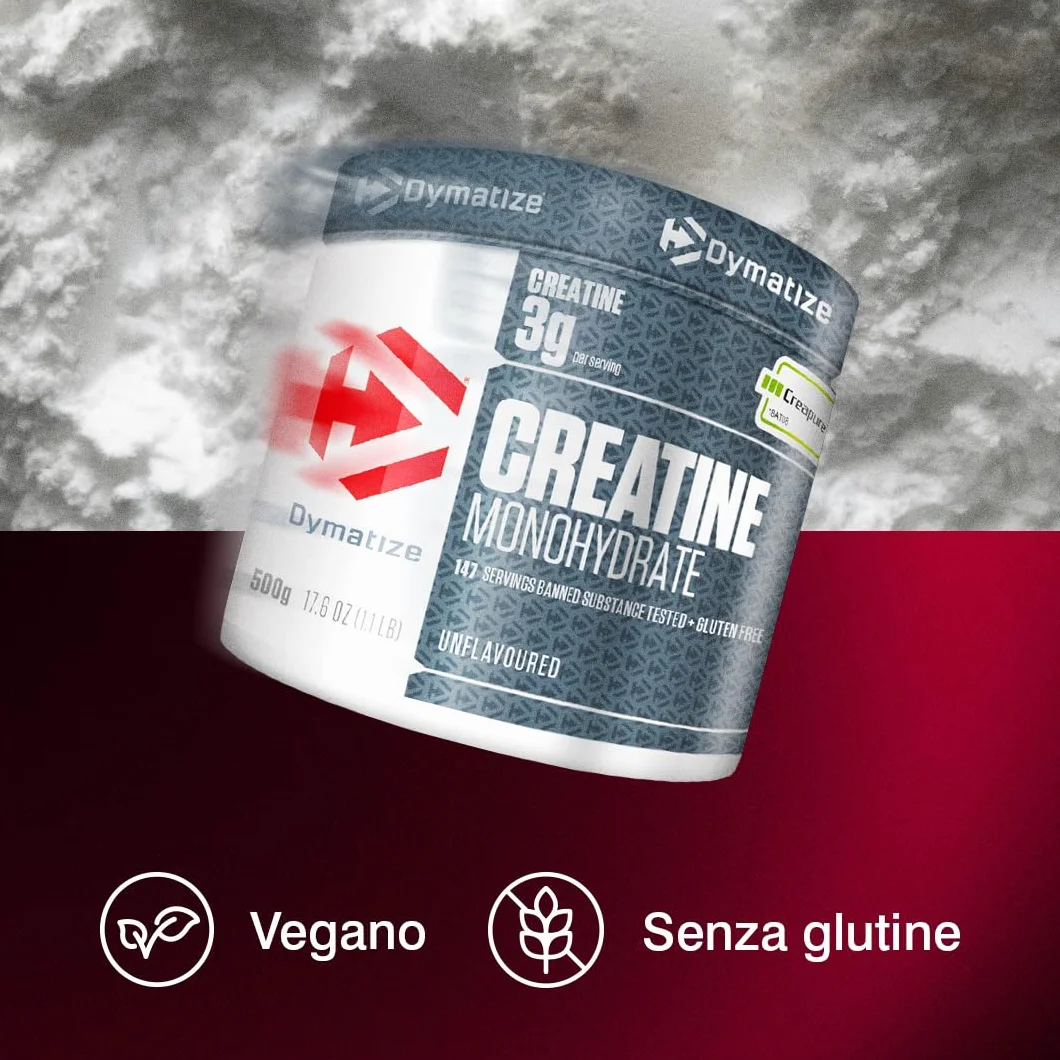 Dymatize Creatine Monohydrate 500g Creapure non aromatizzata