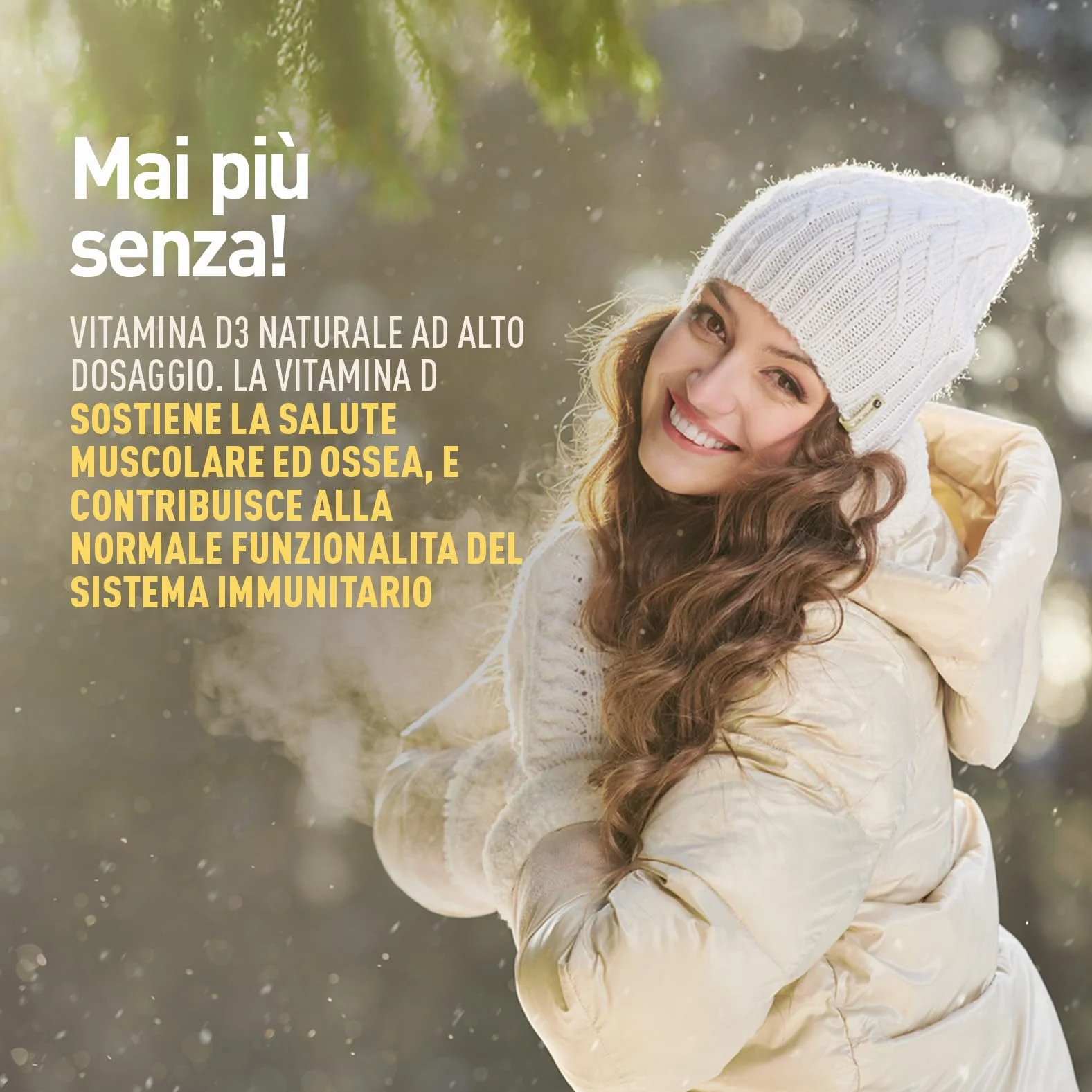 LongLife® Vitamin D 4000 | Vitamina D3 naturale | Alto dosaggio | Difese immunitarie, ossa e denti | Metabolismo del calcio | Fino a 100 giorni di trattamento | Senza glutine e vegetariano