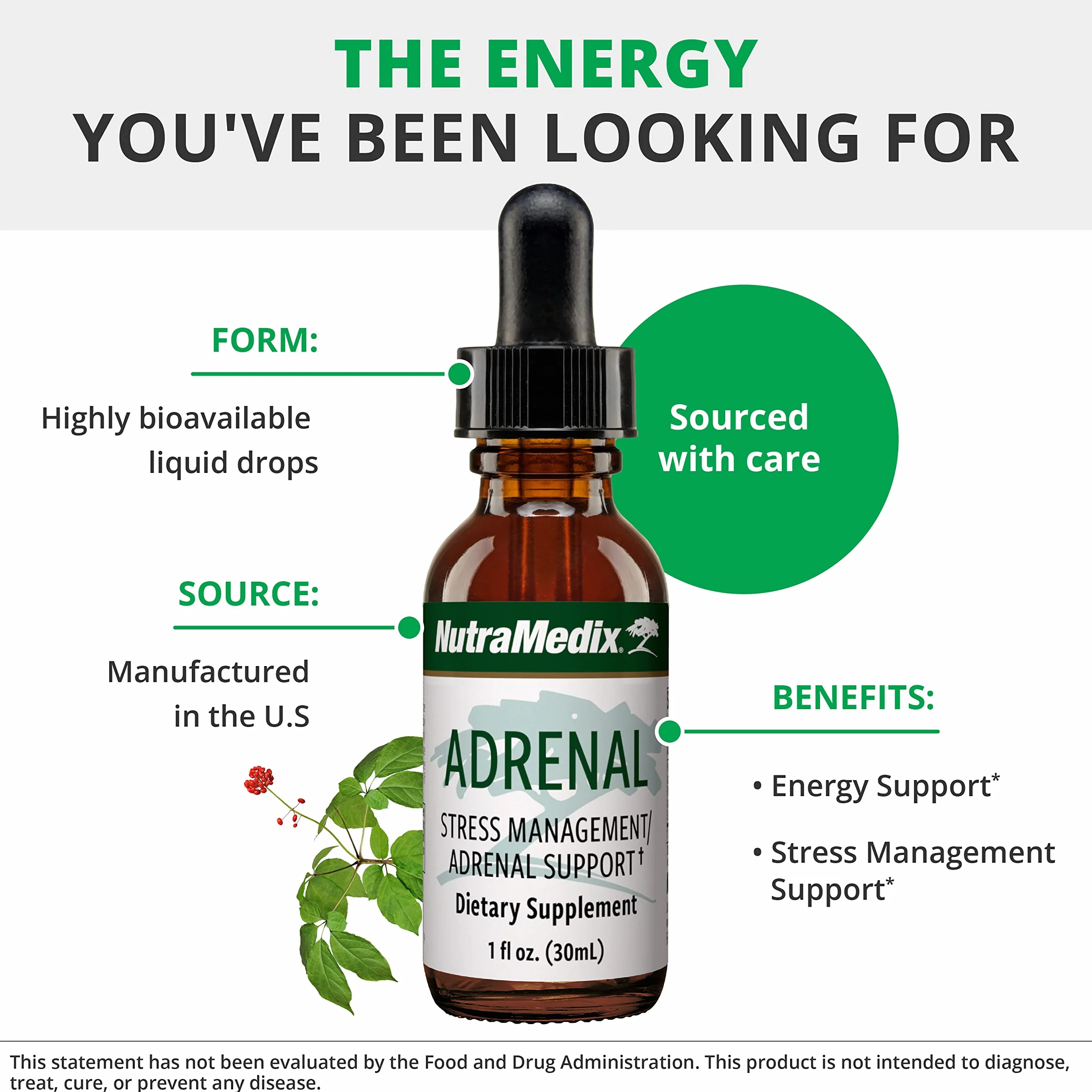 Nutramedix Adrenal Energy 30ml