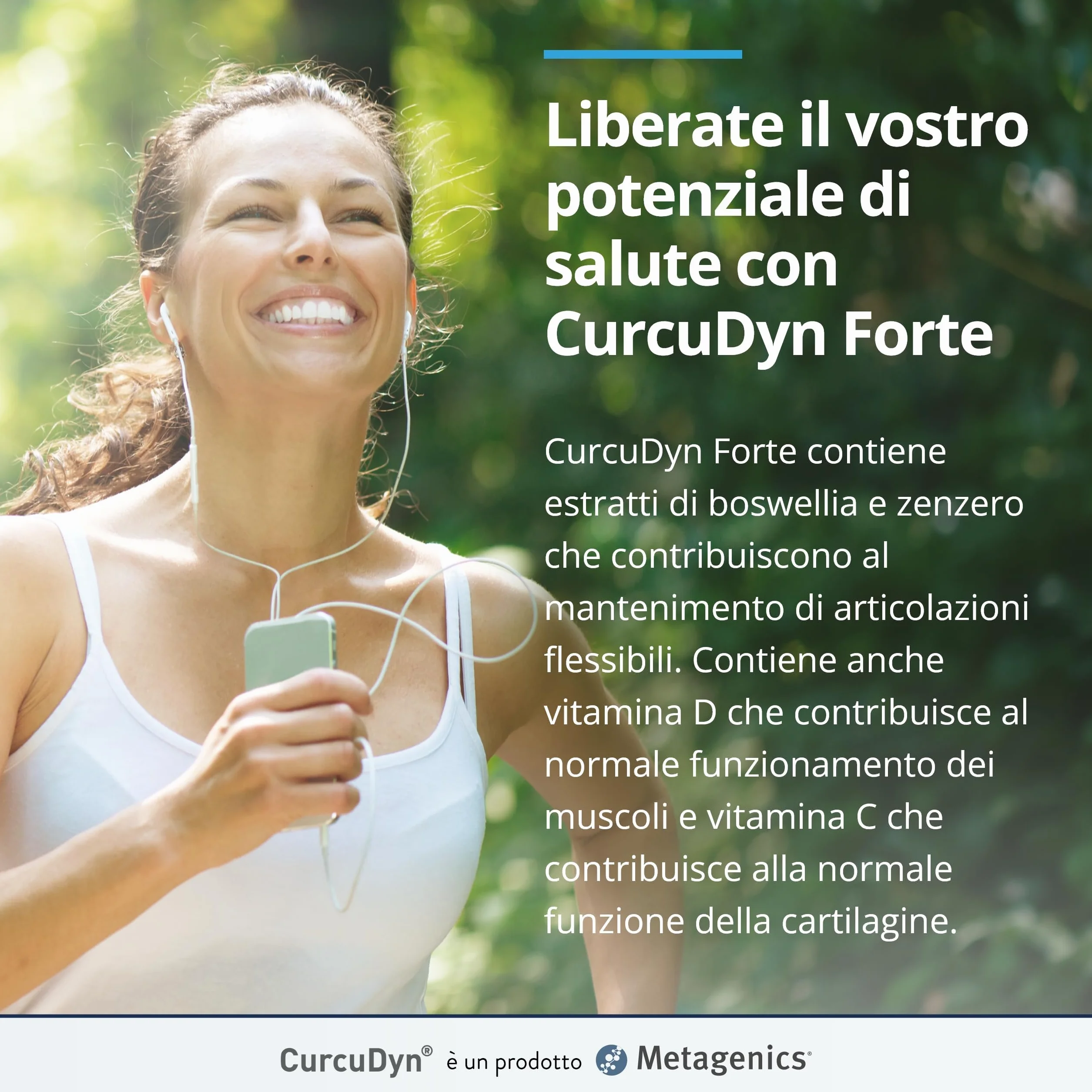 Metagenics CurcuDyn Forte 90 Gellule - Benessere Articolazioni Cartilagini Tendini