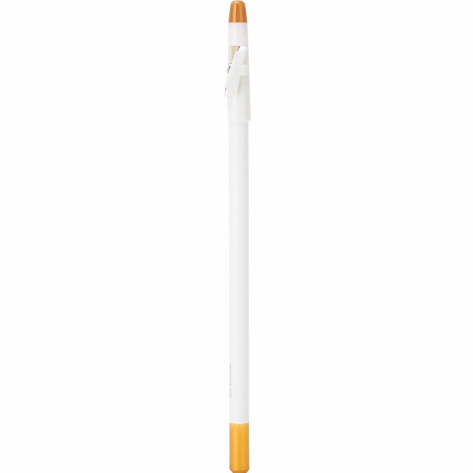 Penna parrucchiere, penna stilografica per barba, accessorio per acconciature e barba (bianco)