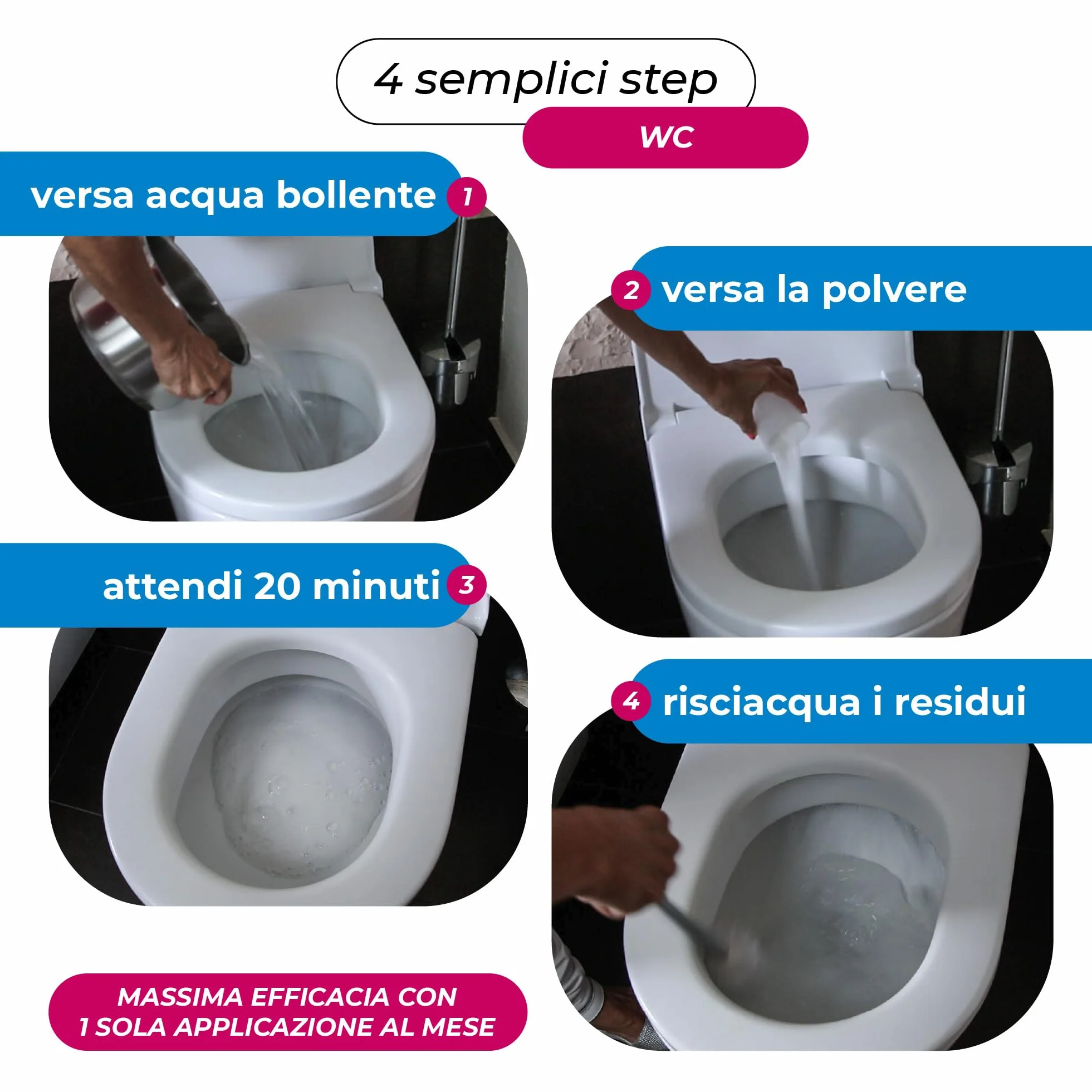 Cali-mex Schiuma per la Pulizia di Sifoni e Tubature. Elimina i cattivi odori, Previene otturazioni e Ingorghi di Lavandino, Doccia e WC. Formato Convenienza da 2kg