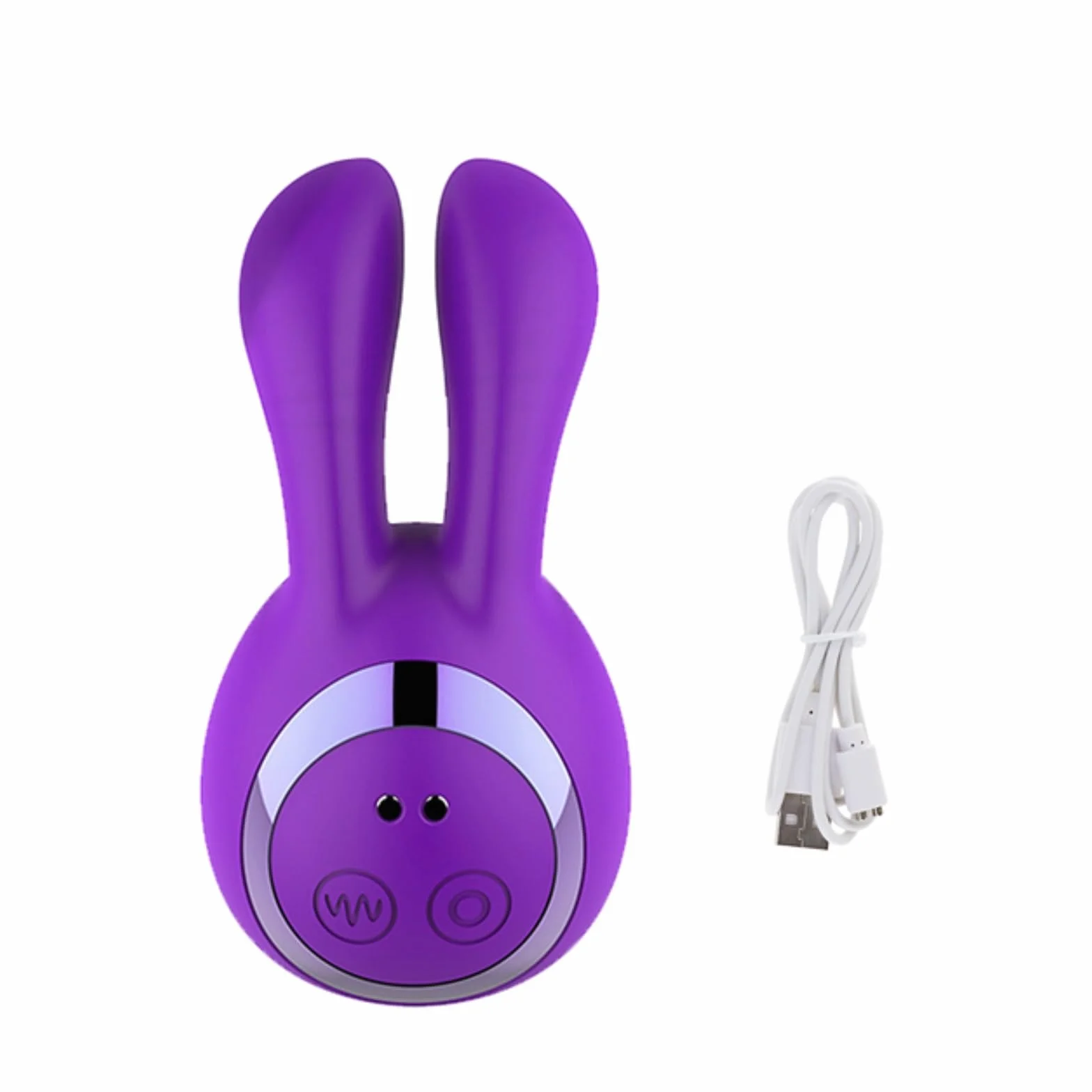 vibratore Vibratore per coniglio G Spot Clitoride 8 modalità di vibrazione Coniglietto vibrante Giocattoli sessuali per adulti Per Coppia di donne (Viola, Cina)