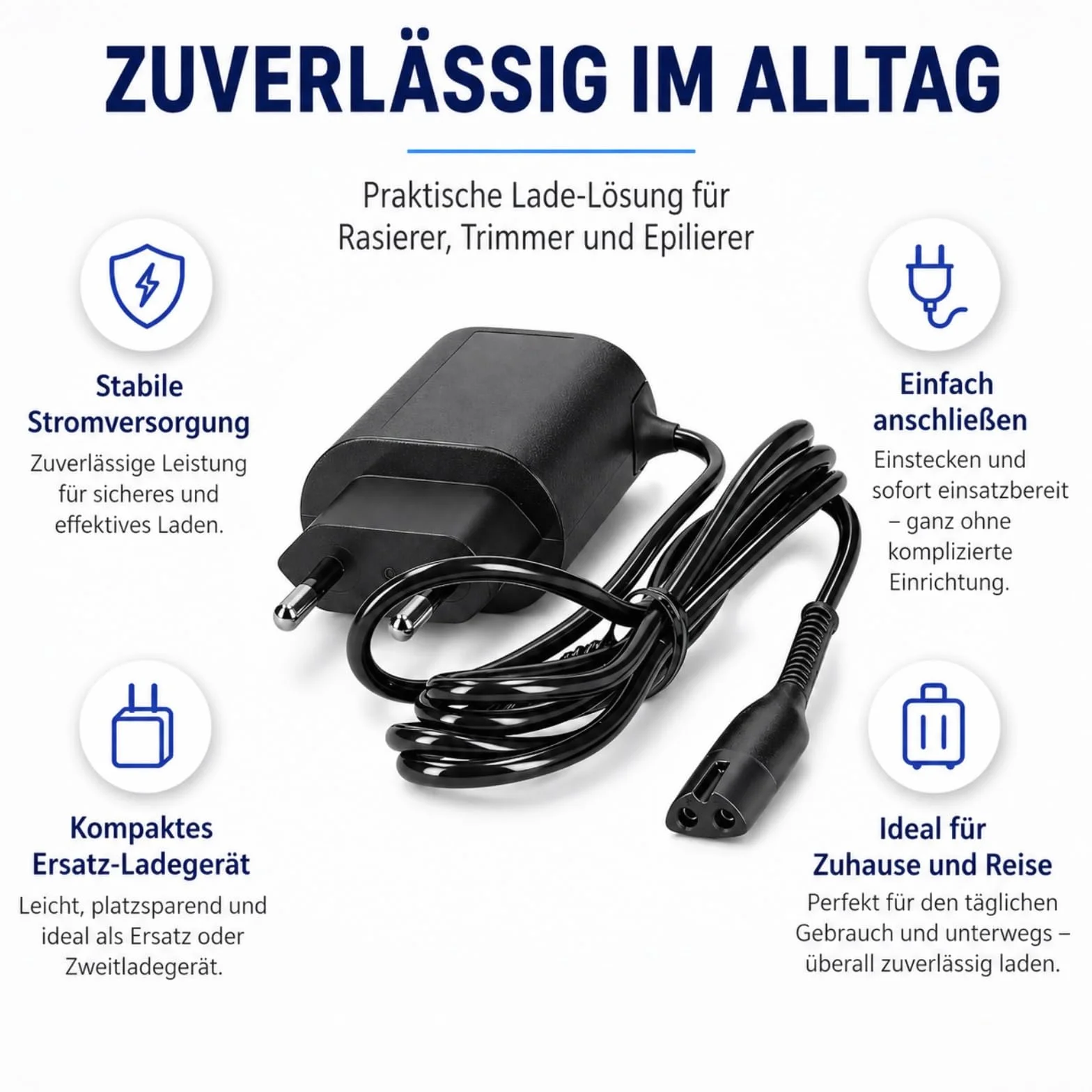Ładowarka 12 V kompatybilna z golarką Braun