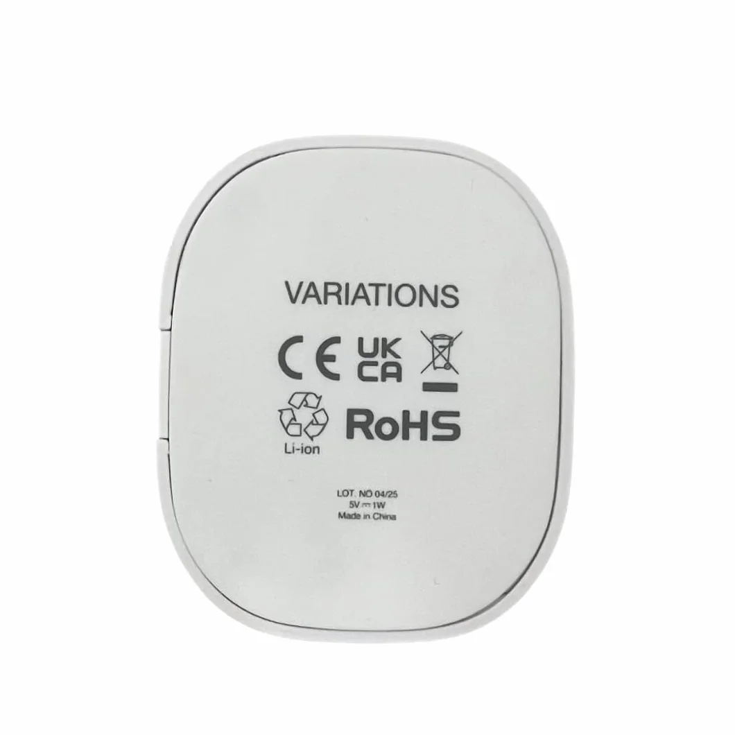My Variations - Sterilizzatore UV per spazzolino da denti - Elimina il 99,9% dei batteri - Disinfezione rapida in 3 min - Fino a 60 giorni di autonomia - Compatto e ricaricabile USB-C - Con supporto
