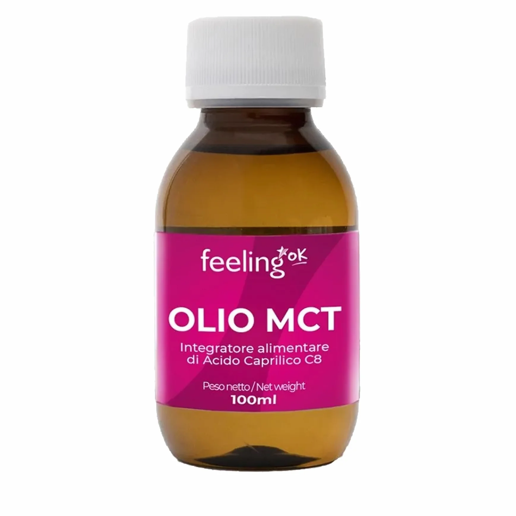 Olio Mct per Energia Immediata e Dieta Chetogenica. Formato da 100ml.