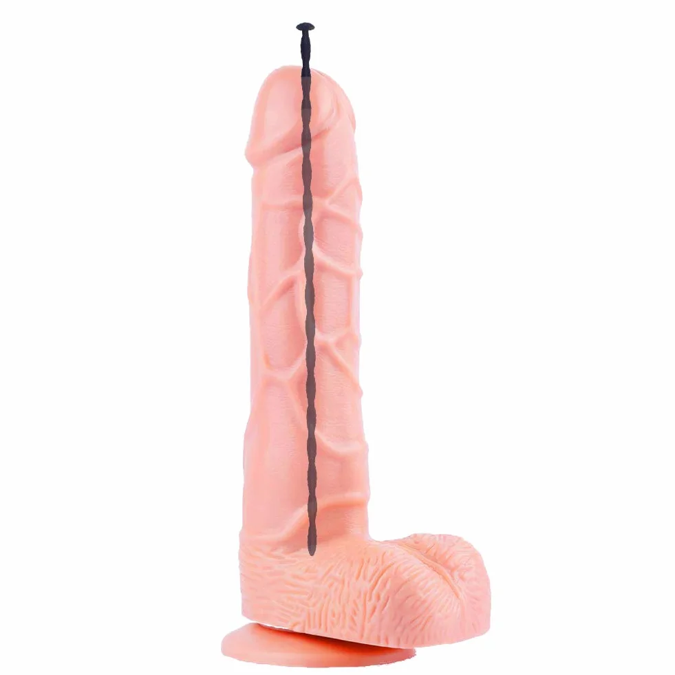 SXOVO Sonde uretrali Plug per pene in silicone Dilatatori uretrali Perline Set Giocattoli sessuali per uomini con dimensioni diverse (4 piccoli)