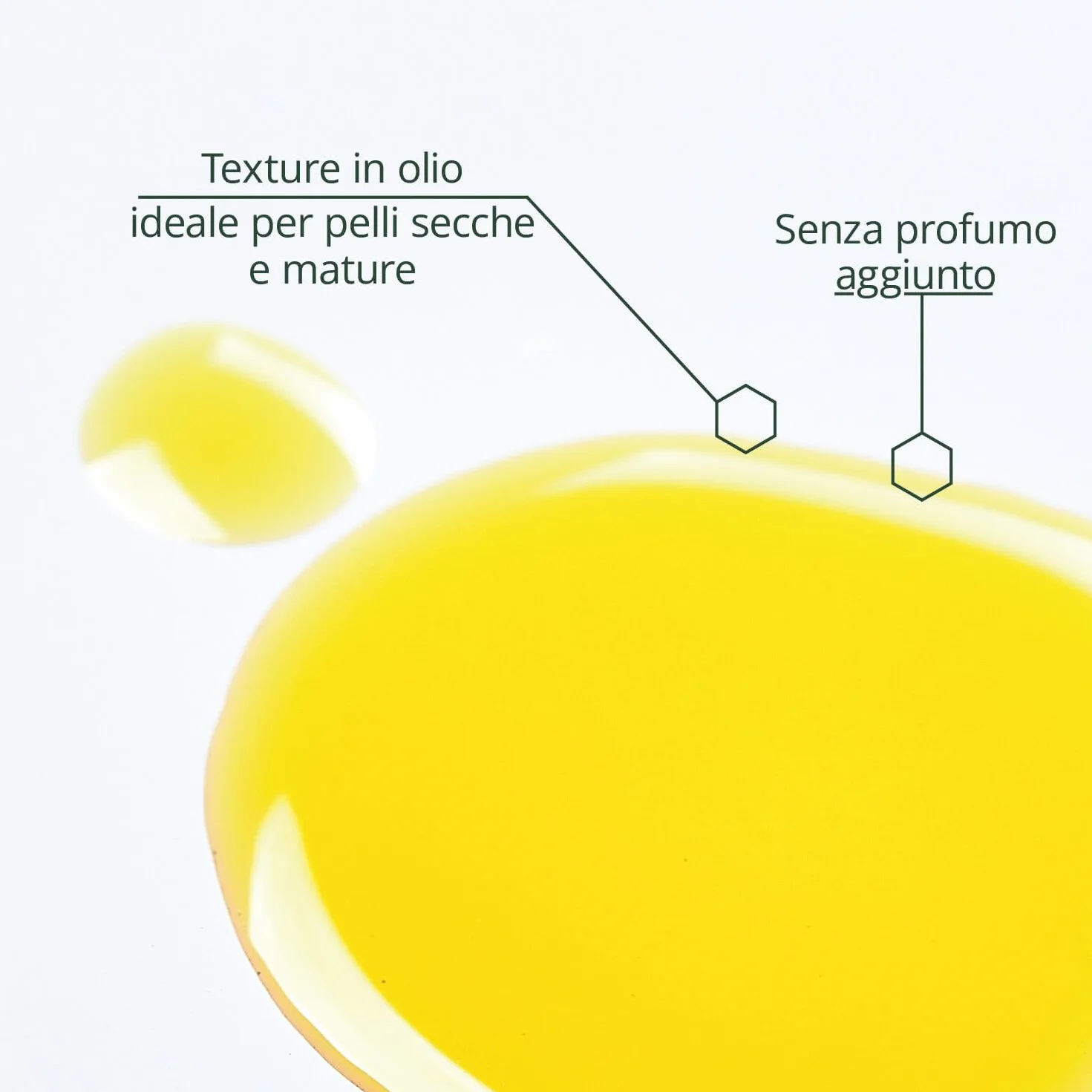 La Saponaria | Siero Viso Coenzima Q10, Idratante, protettivo e antiossidantee, Biologico, Ideali per pelli secche, mature e stanche, 30 ml