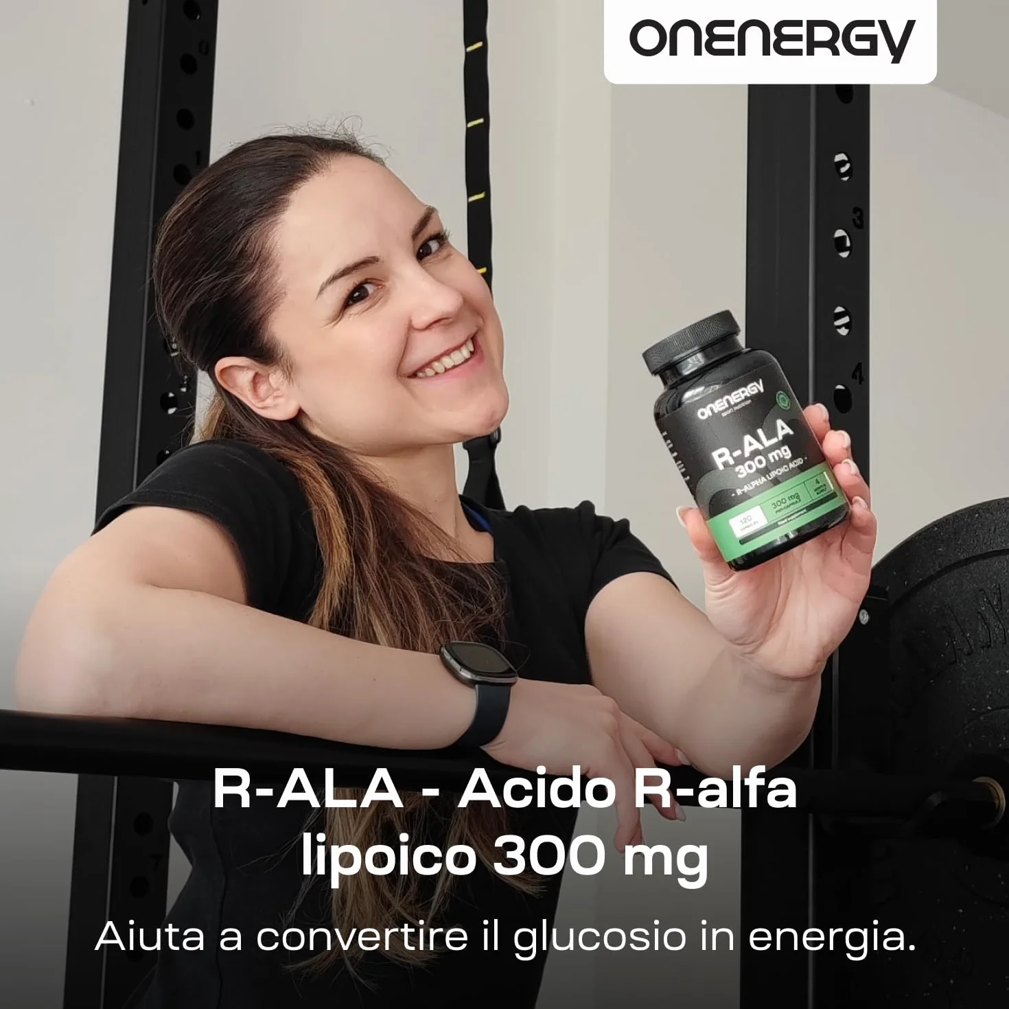 Acido R-alfa Lipoico 300 mg 120 Capsule Vegetali R-ALA