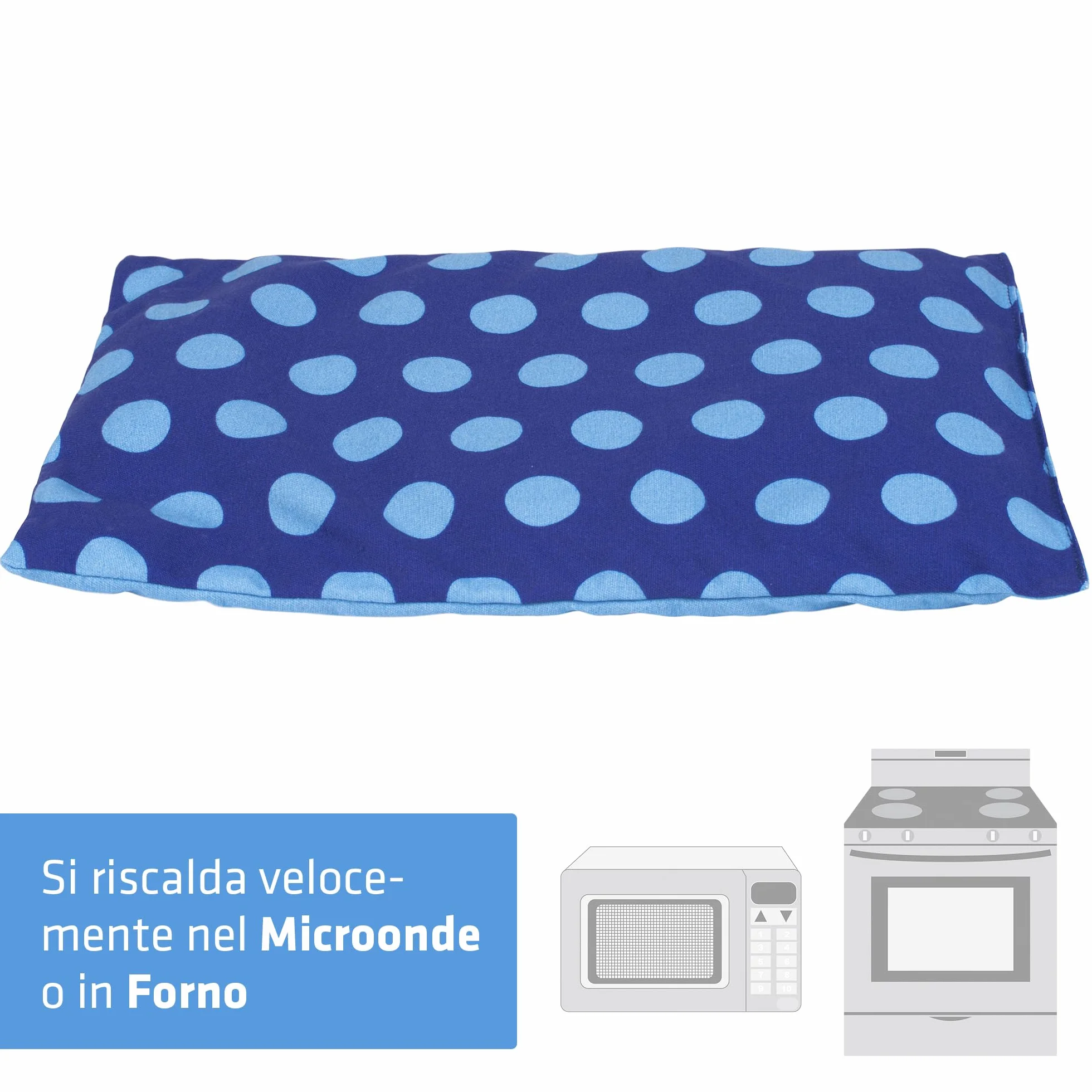Cuscino Noccioli di Ciliegia ca. 20x30cm | Cuscini per Cervicale | Per Dolori Muscolari, alla Schiena e alla Cervicale | Cuscino Termico Microonde o Forno | Fatto a Mano - Made in Germany