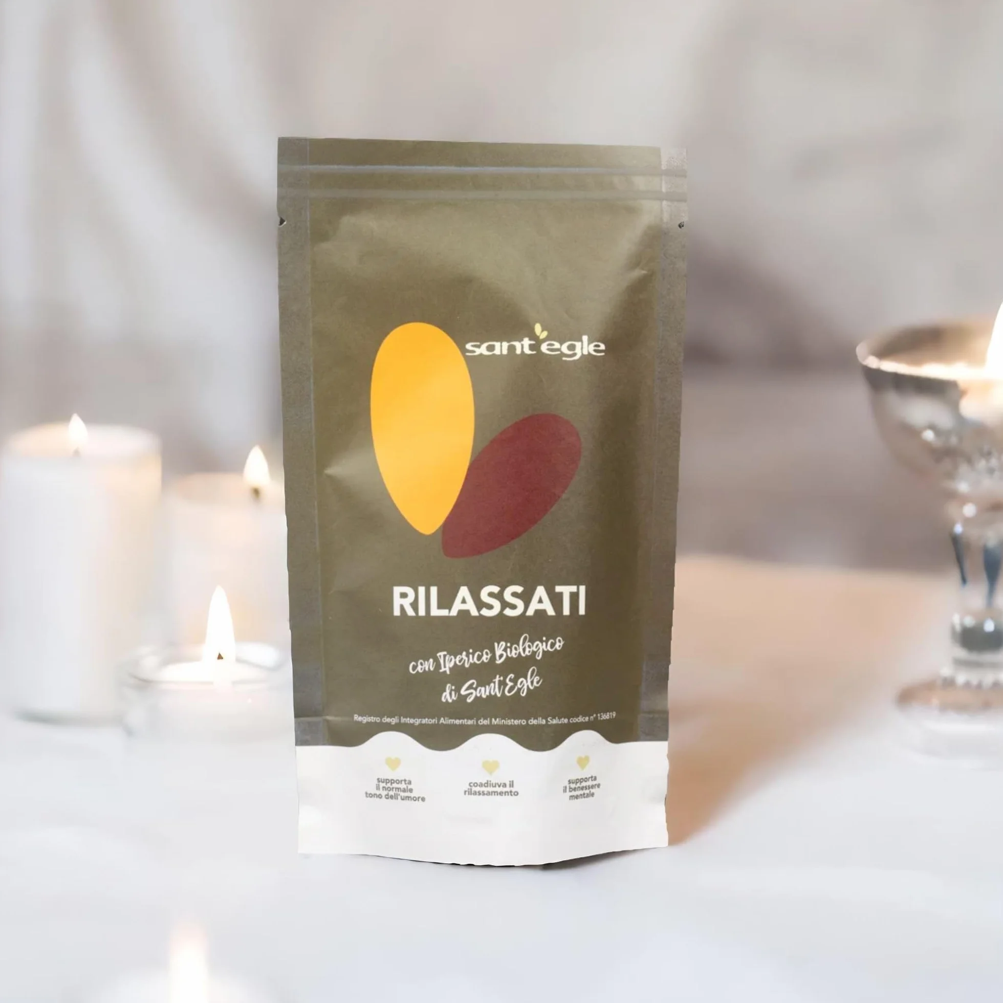 Sant'Egle - Rilassati, Iperico Biologico, 90 capsule