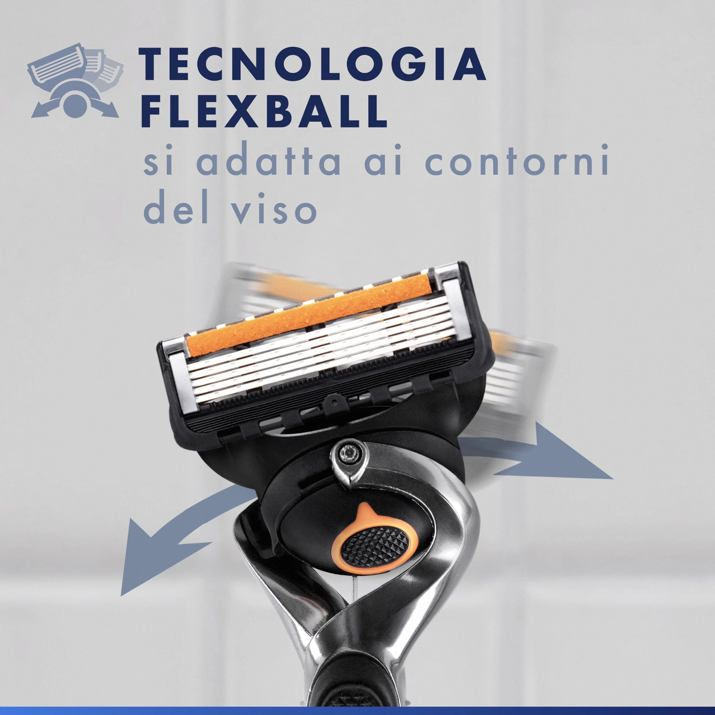 Gillette Proglide 1 Rasoio Barba Manuale e 12 Lamette Gillette Proglide di Ricambio a 5 lame per Rasatura Profonda Uomo, Lame di Precisione per Rasoio Manuale Uomo