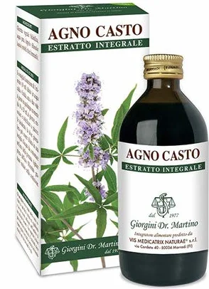 Dr Giorgini Integratore Alimentare, Agno Casto Estratto Integrale Liquido Analcoolico - 200 ml