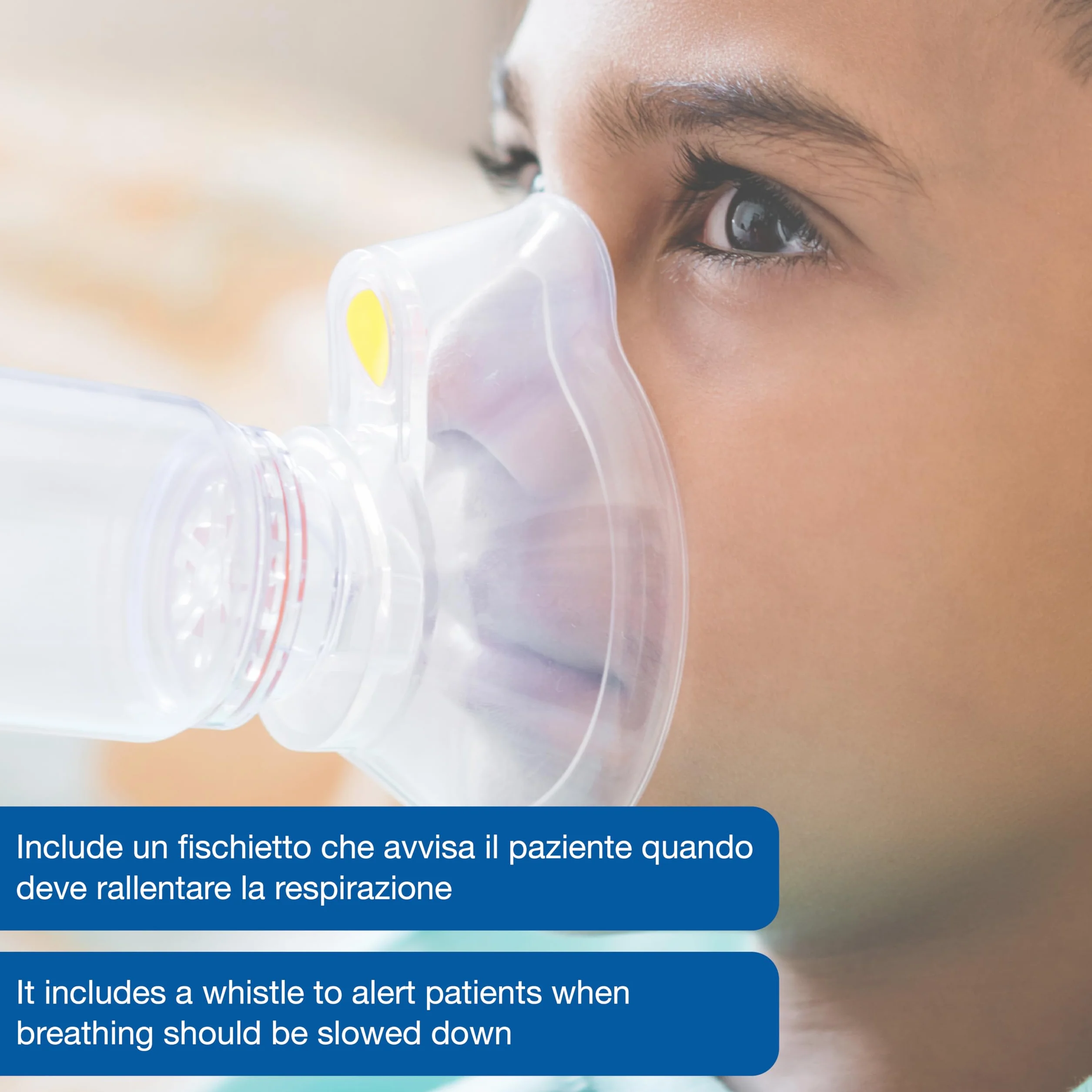 SPACER PER AEROSOL 175 ml mascherina neonati 0-18 mesi