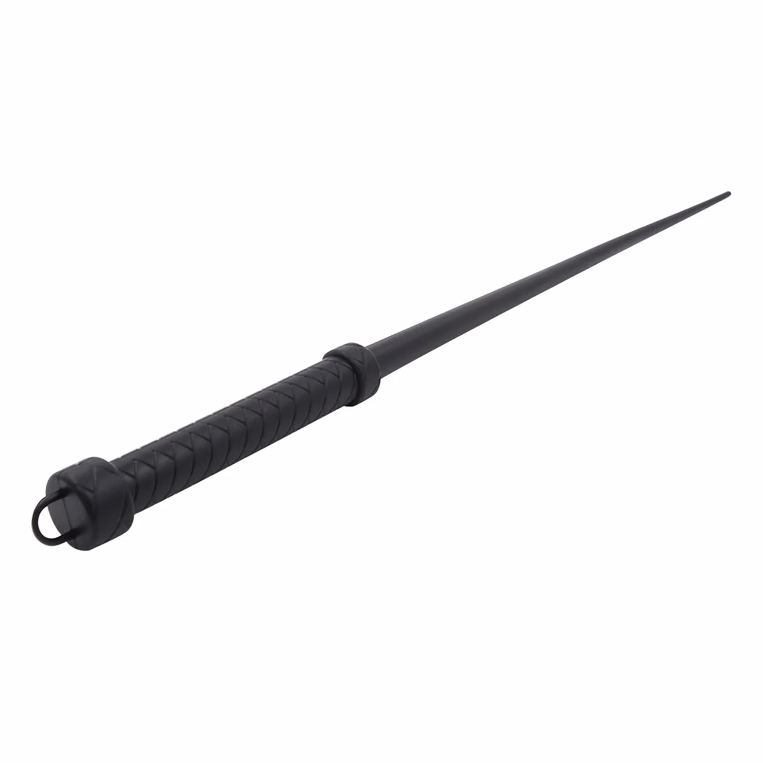 Frustino Sadomaso in Silicone, Frusta Morbida per Giochi SM Bondage Flogger per Coppie (Black)