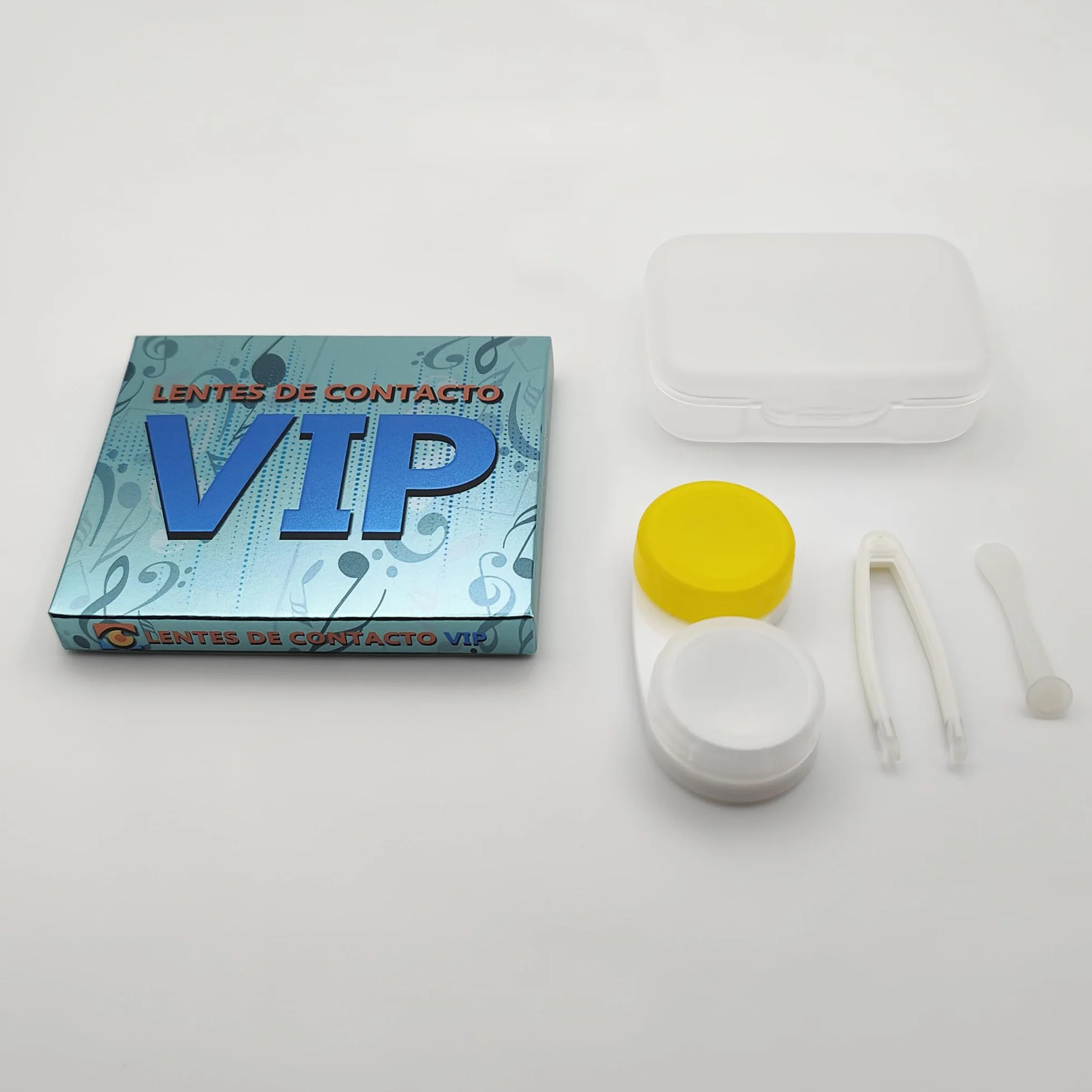 Rock VIP Lenti a contatto colorate Grigie e Verdi design naturale 2 pezzi Annuali con kit accessori