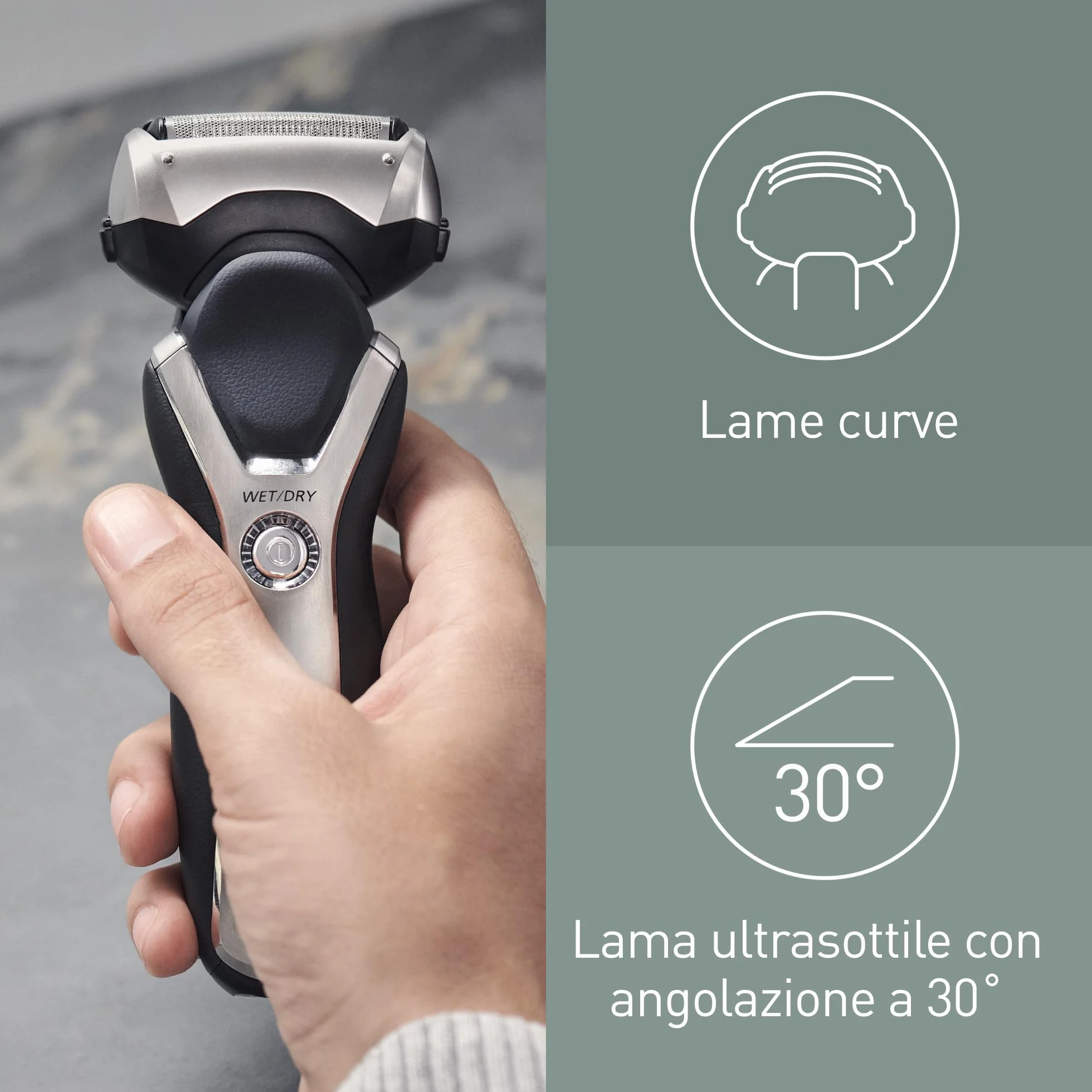 Panasonic WES9068Y1361 Testina di Ricambio Rasoi Elettrici Lama Interna Originale